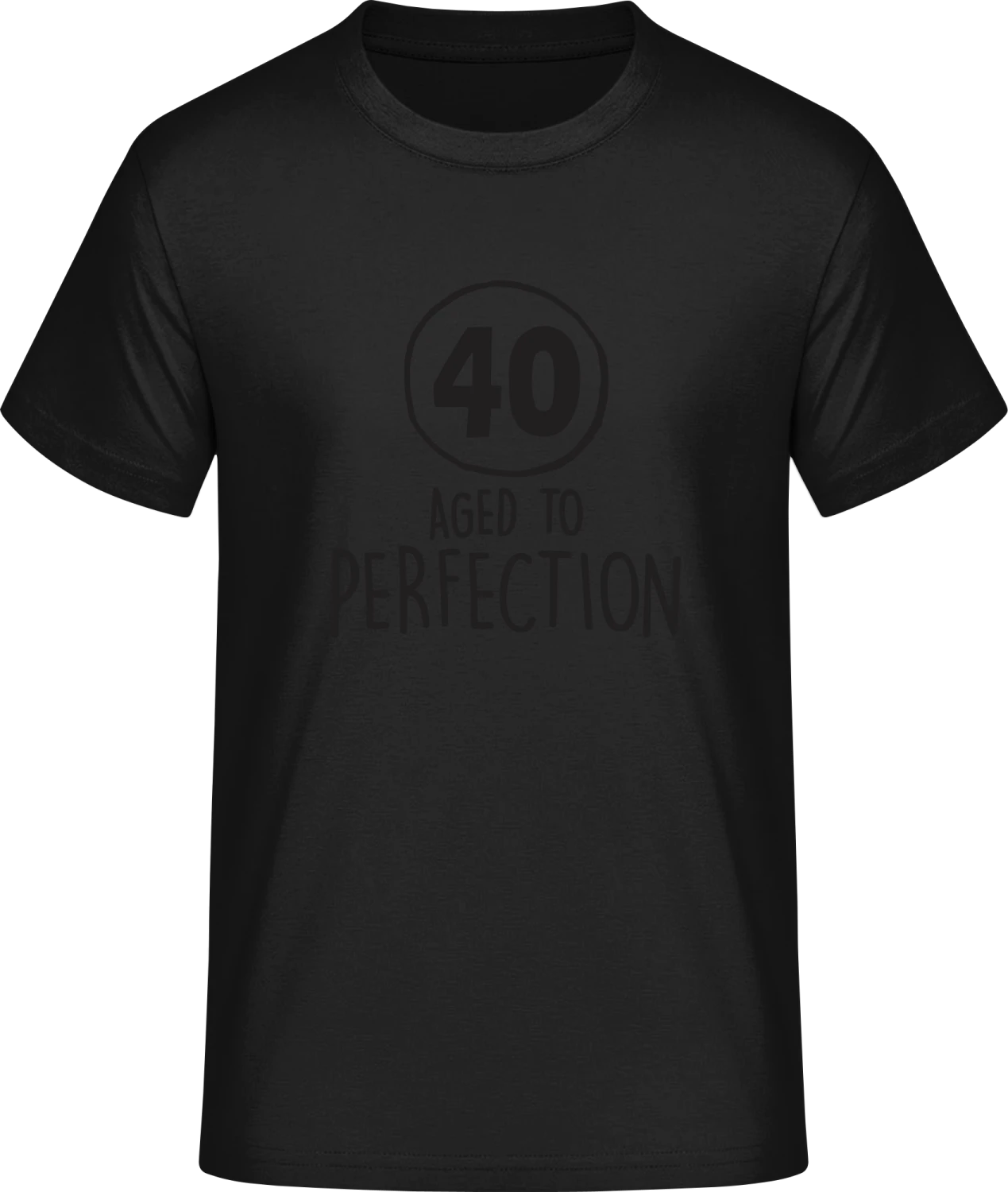 40 Aged to perfection - Front_Schwarz