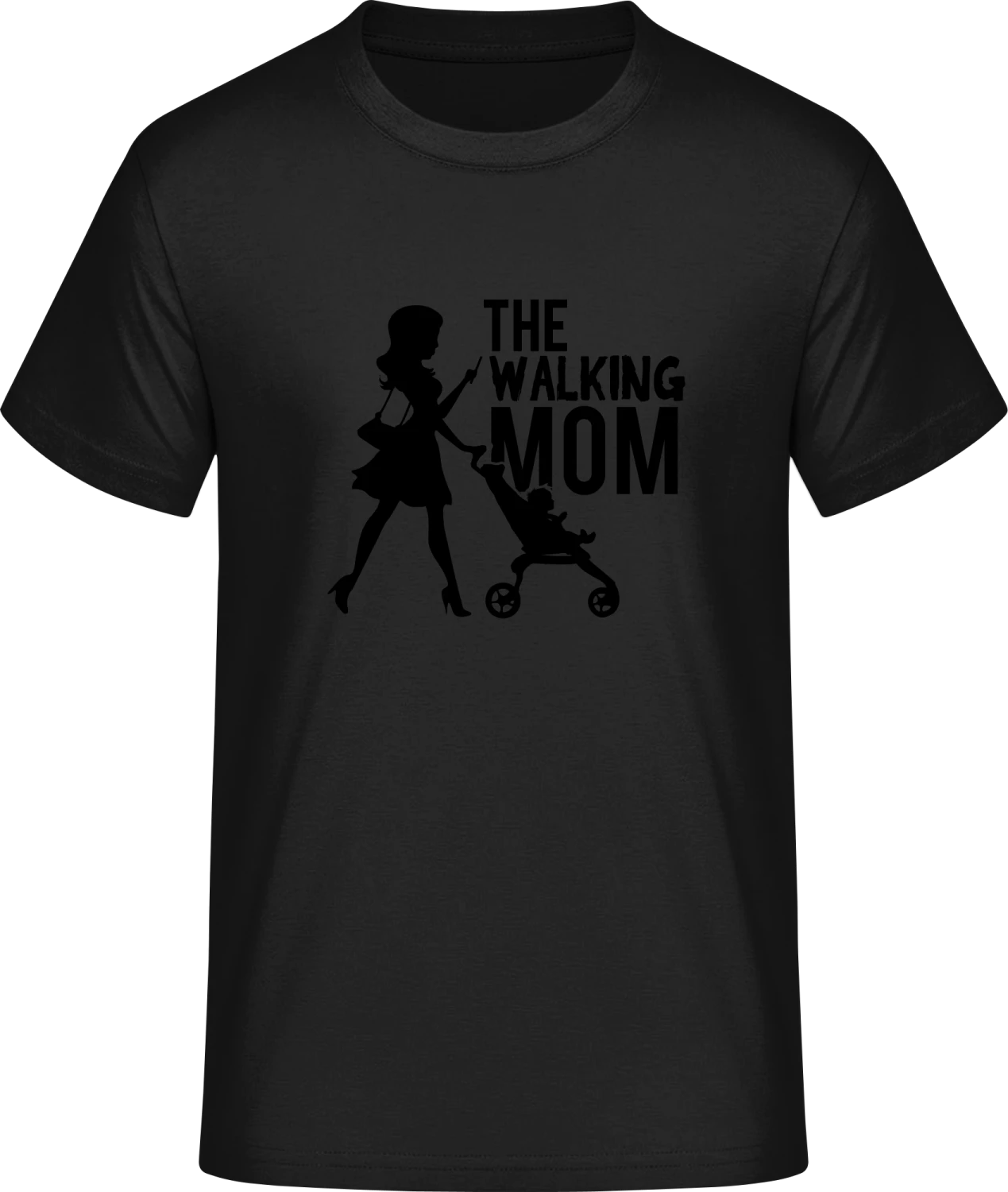 The Walking Mom Mobile phone - Front_Schwarz