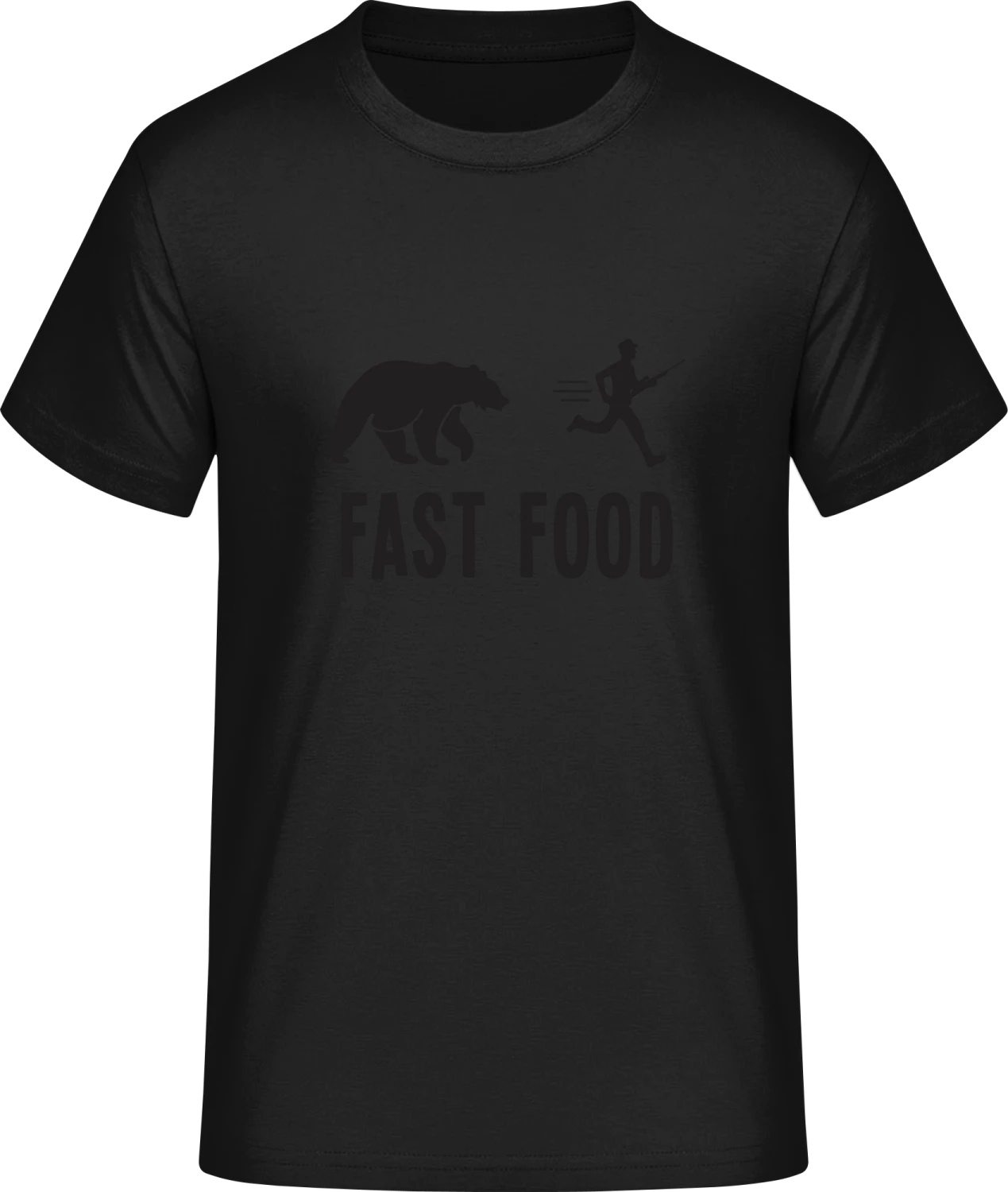 Fast Food Hunter - Front_Schwarz