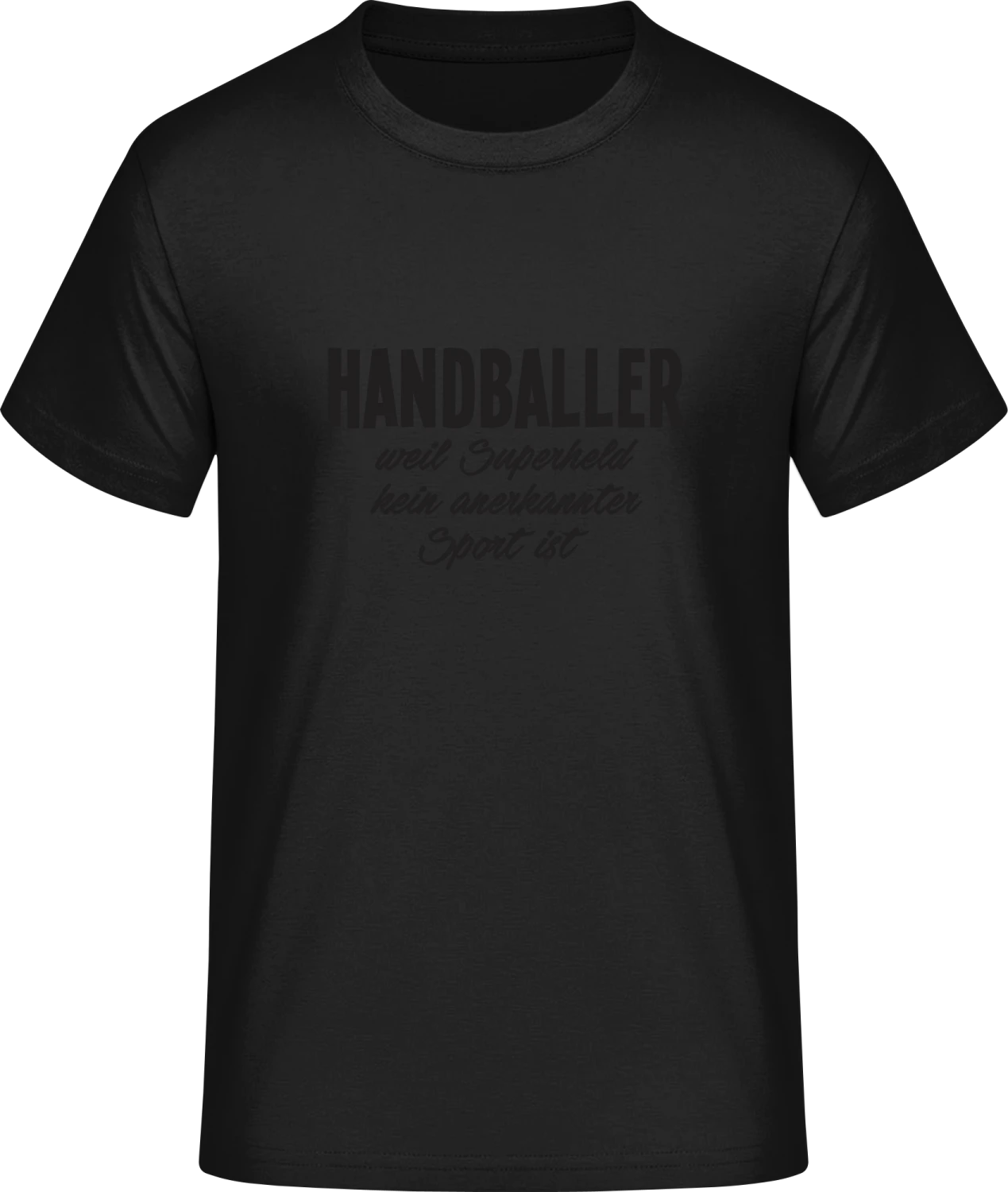 Handballer - Front_Schwarz