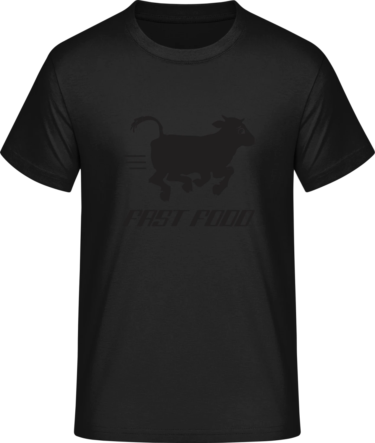 Fast Food Cow - Front_Schwarz