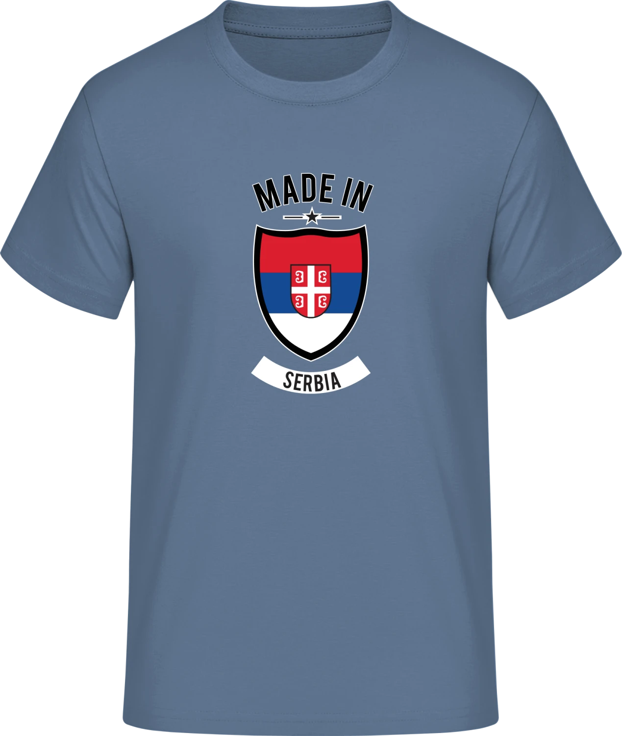 Made in Serbia - Front_Stein Blau