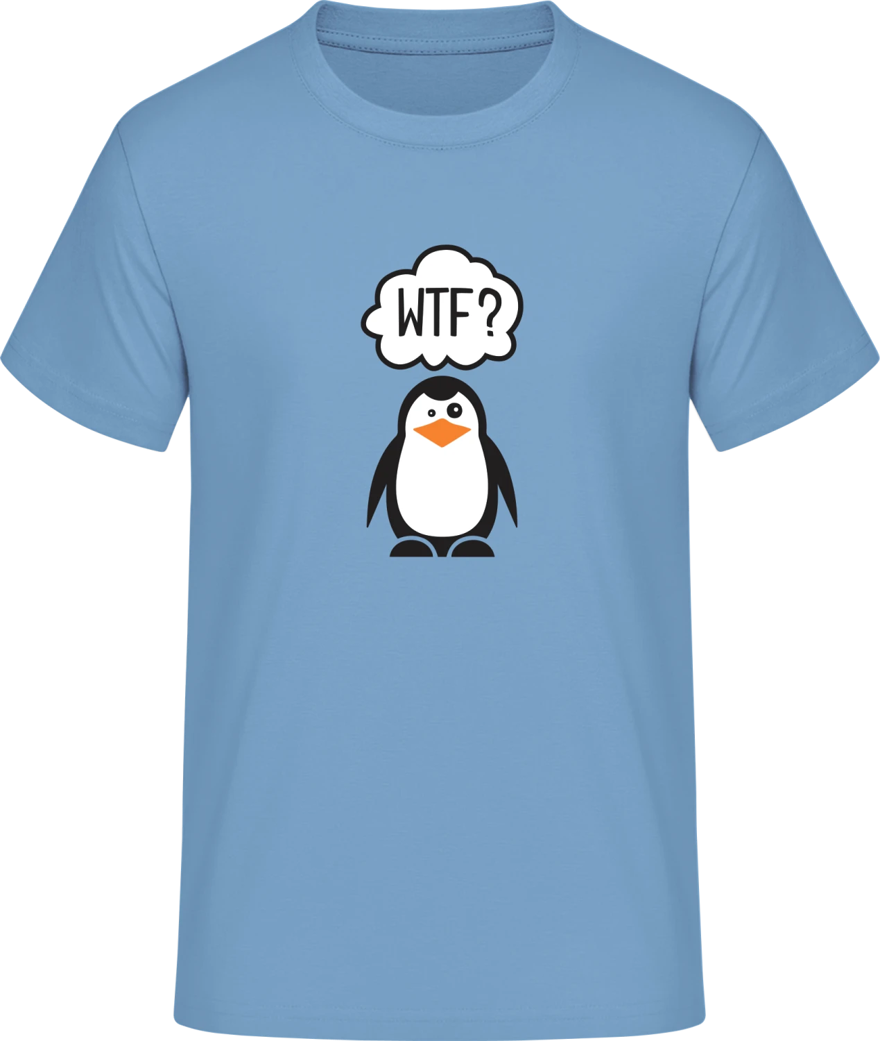 WTF Penguin - Front_Ciel bleu