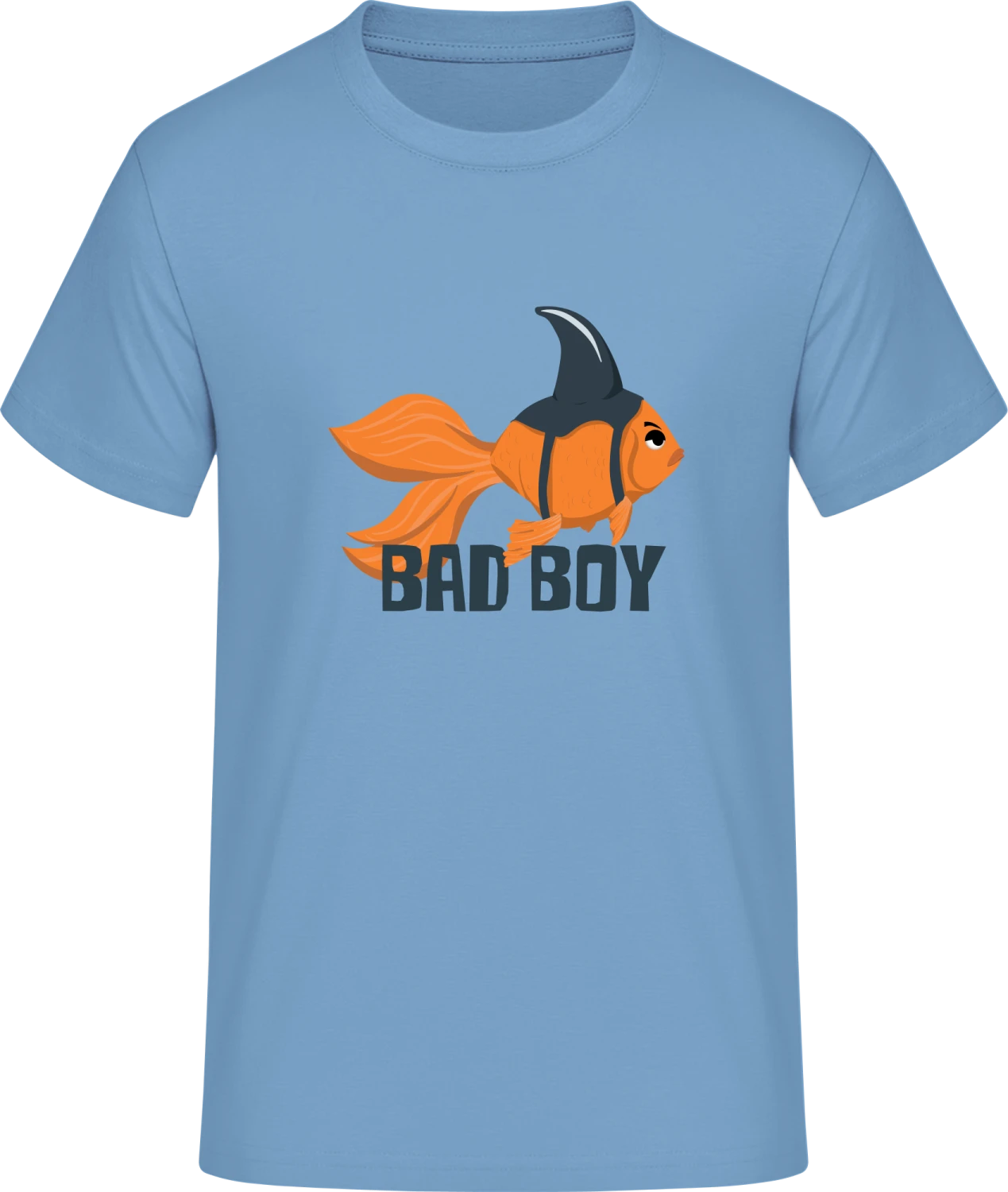 Bad Boy Goldfish - Front_Ciel bleu