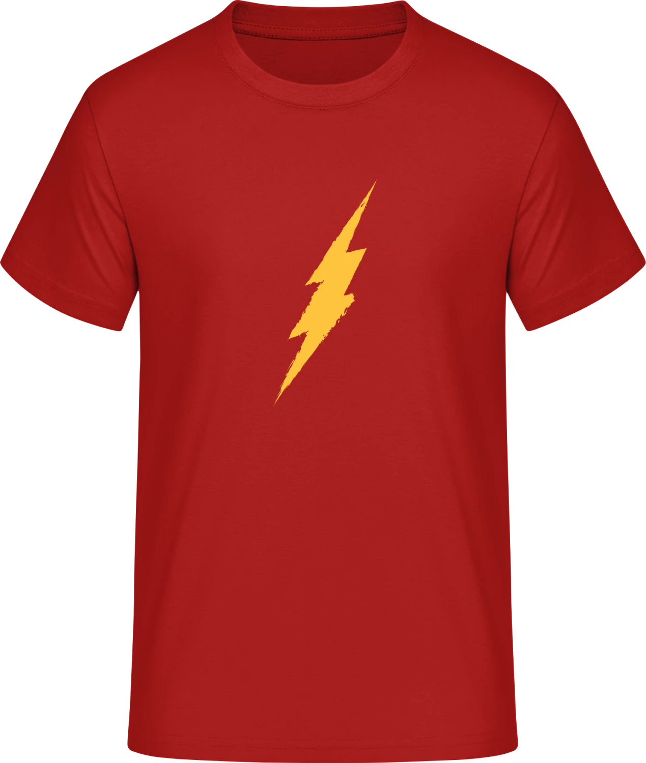 Flash Bazinga Energy - Red #E190 T-Shirt - Front