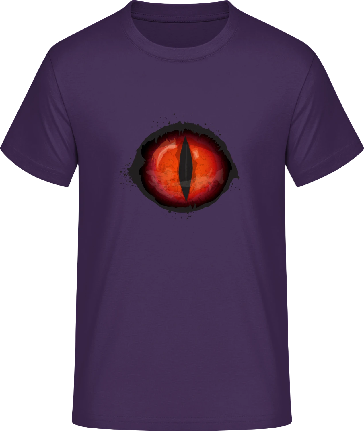 Scary Red Monster Eye - Front_Urban purple