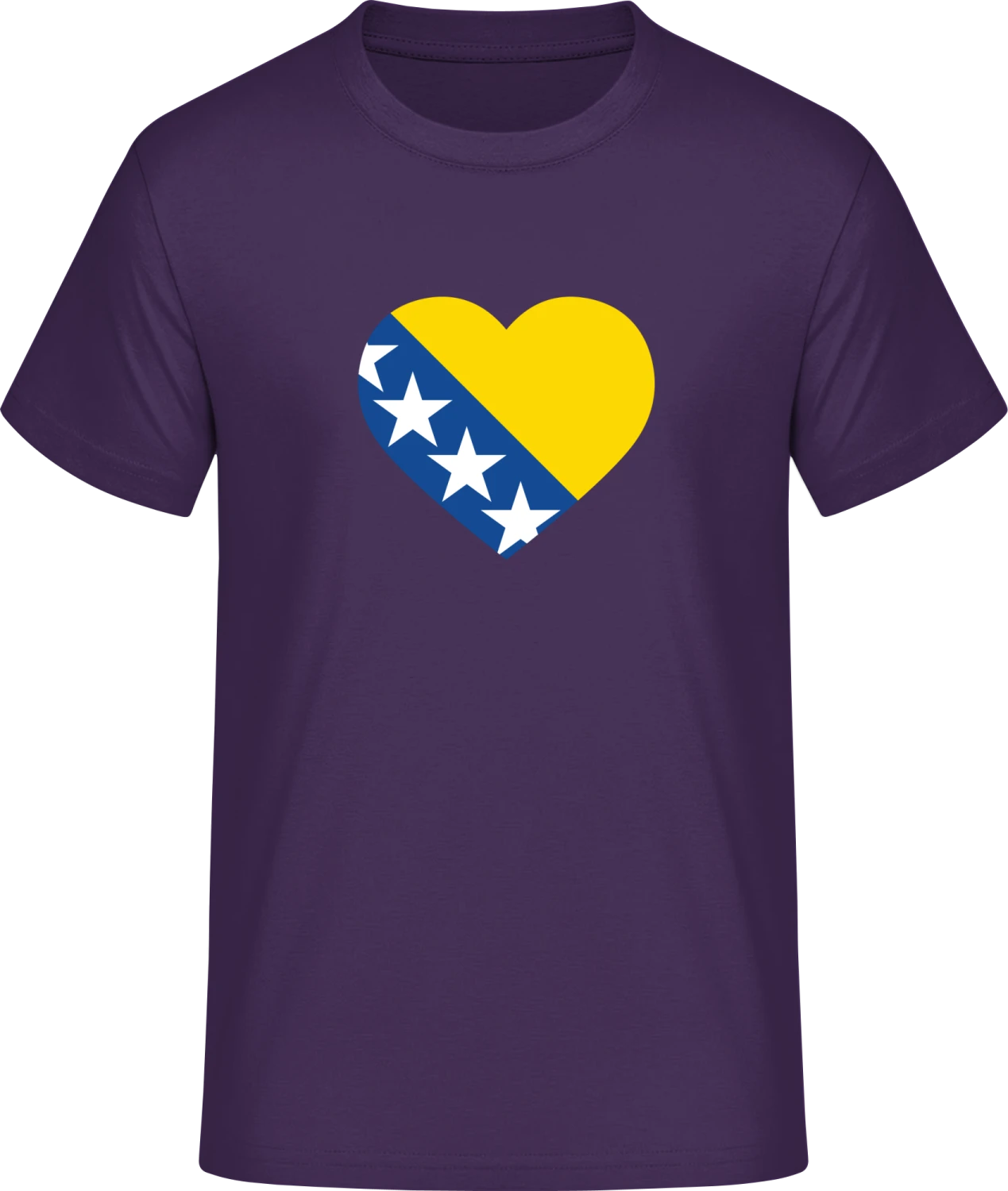 Bosnia Heart - Front_Urban purple