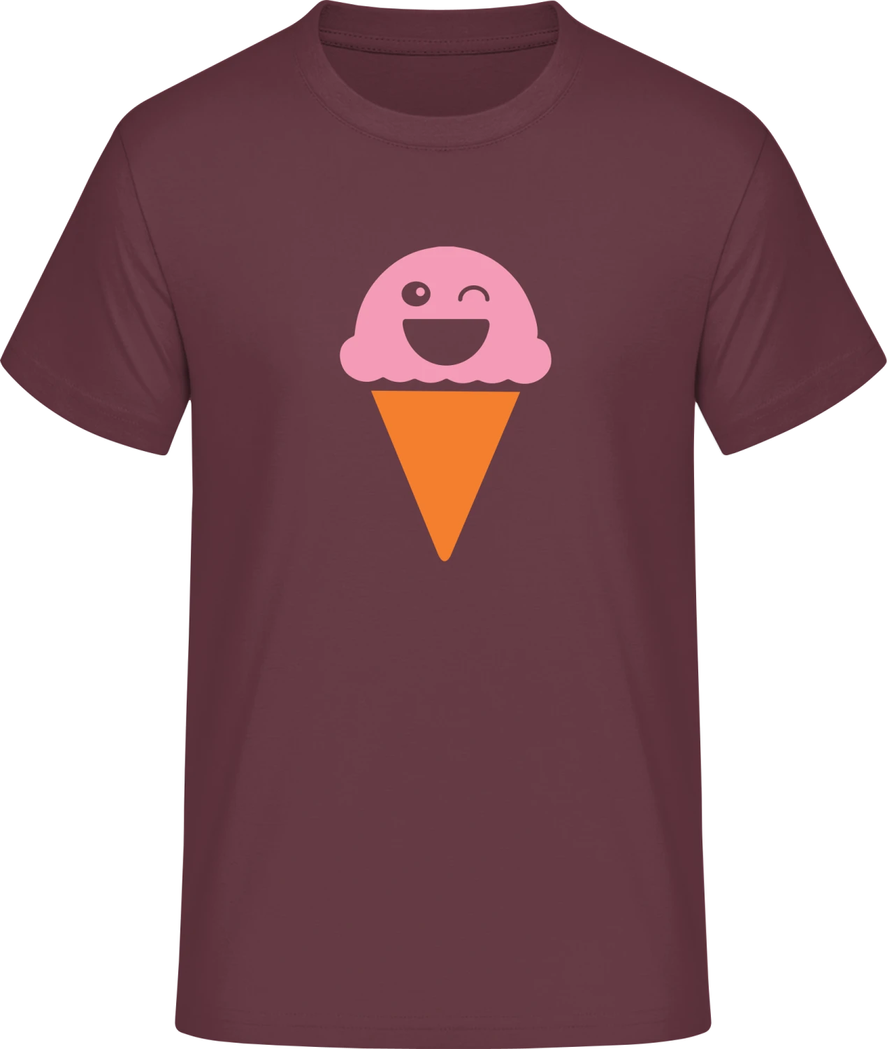 Ice Cream - Front_Burgundy