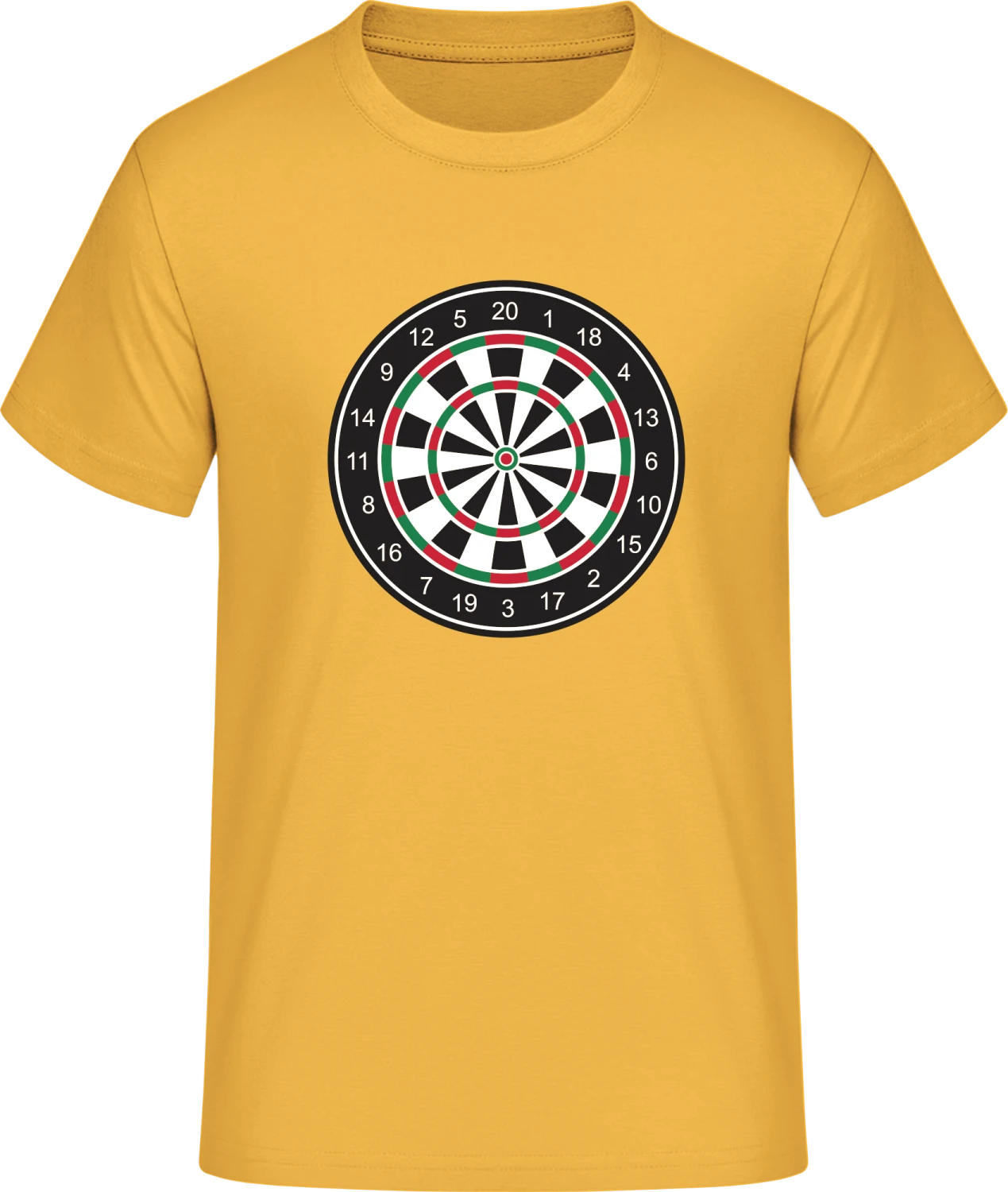 Darts Target - Front_Gold