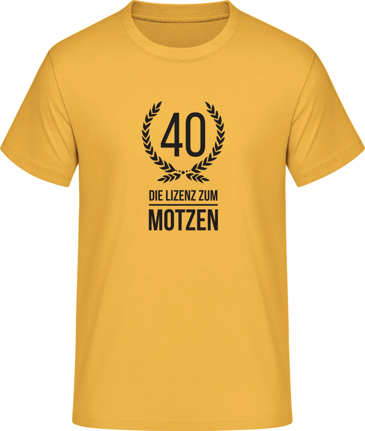 40 Jahre die Lizenz zum Motzen - Front_Gold