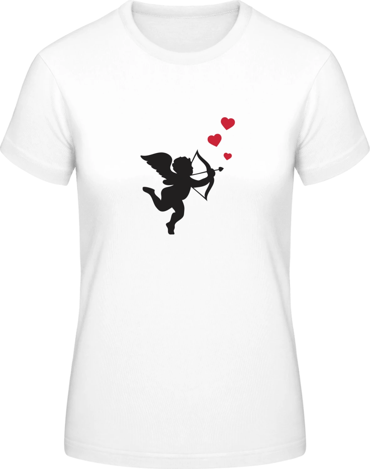 Amor Love Logo - White #E190 women T-Shirt - Front