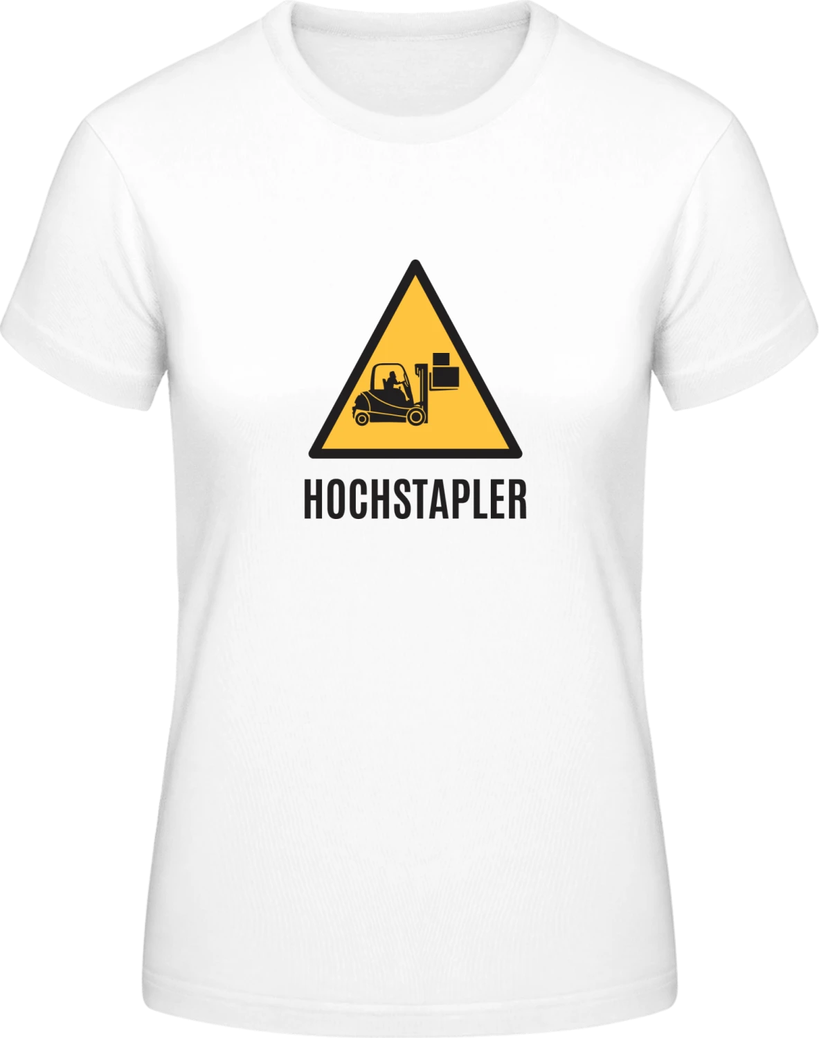 Hochstapler - White #E190 women T-Shirt - Front