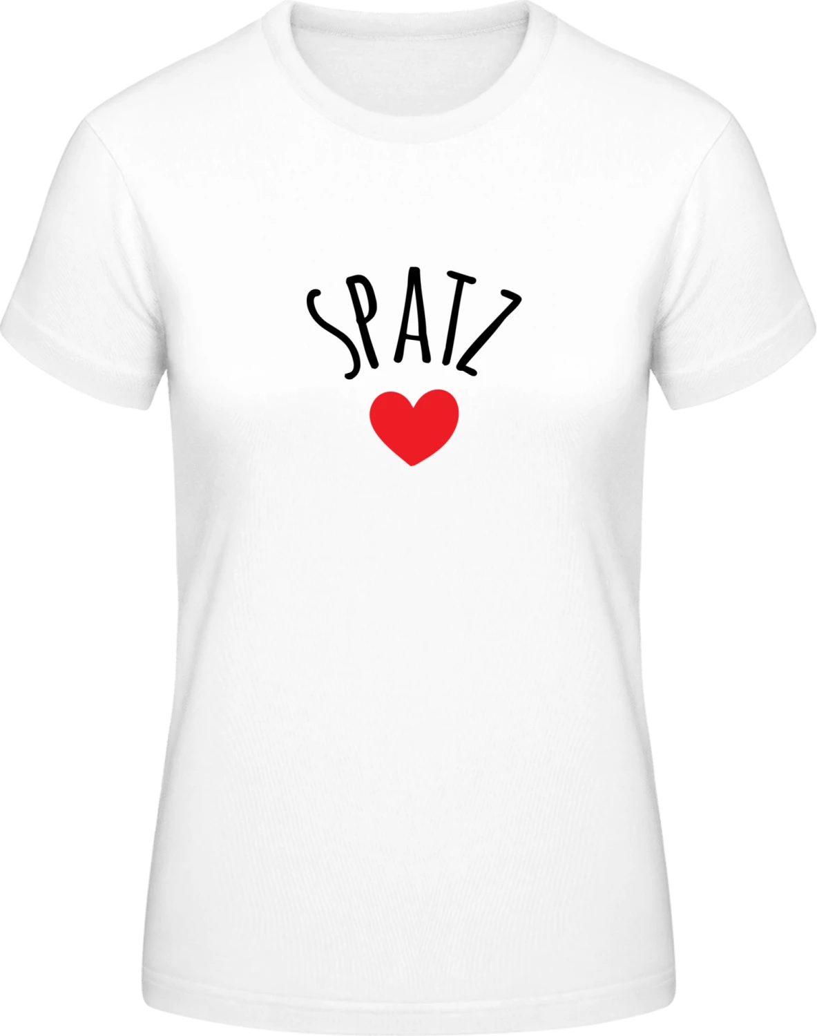 Spatz Kosename - White #E190 women T-Shirt - Front