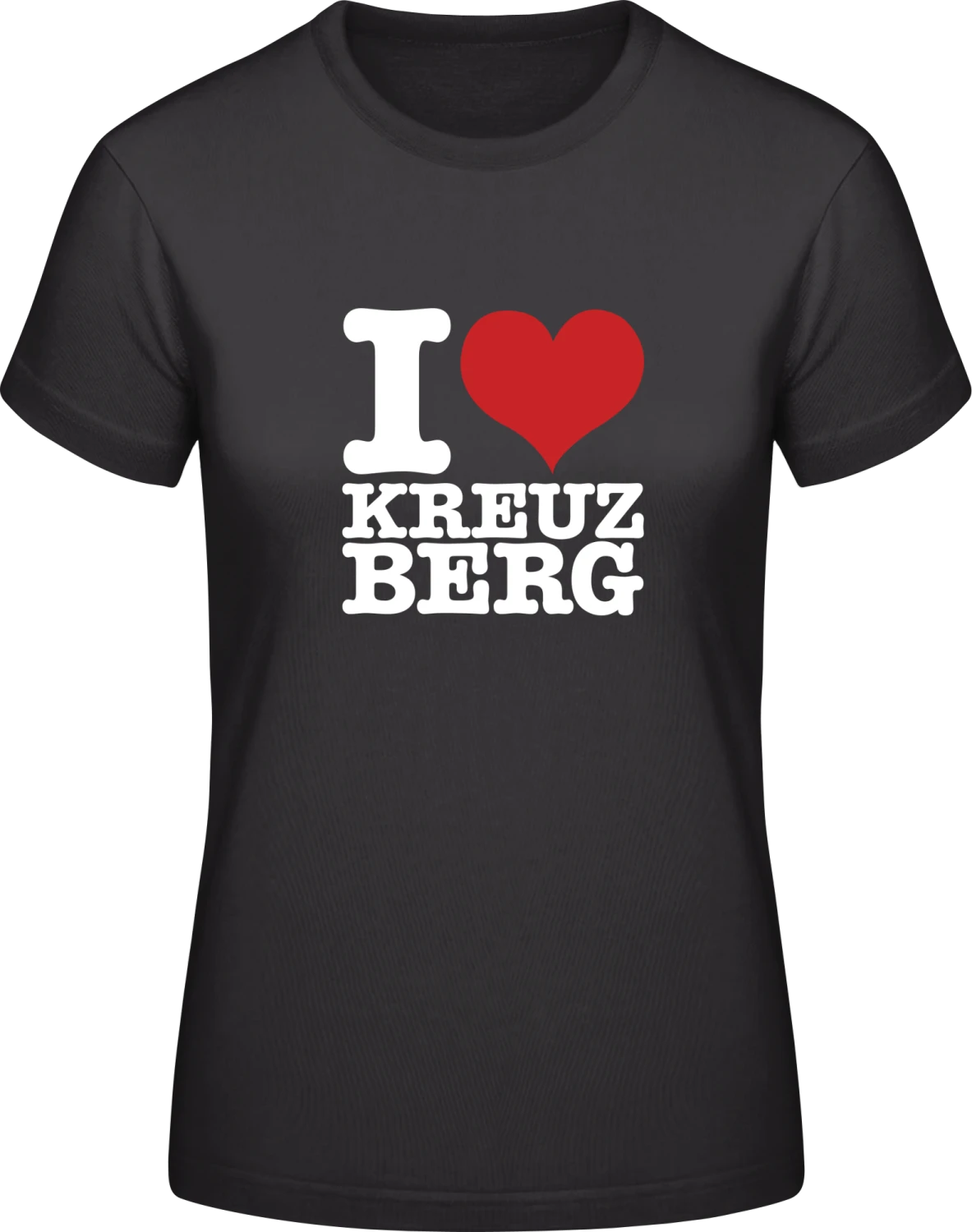 Kreuzberg - Black #E190 women T-Shirt - Front