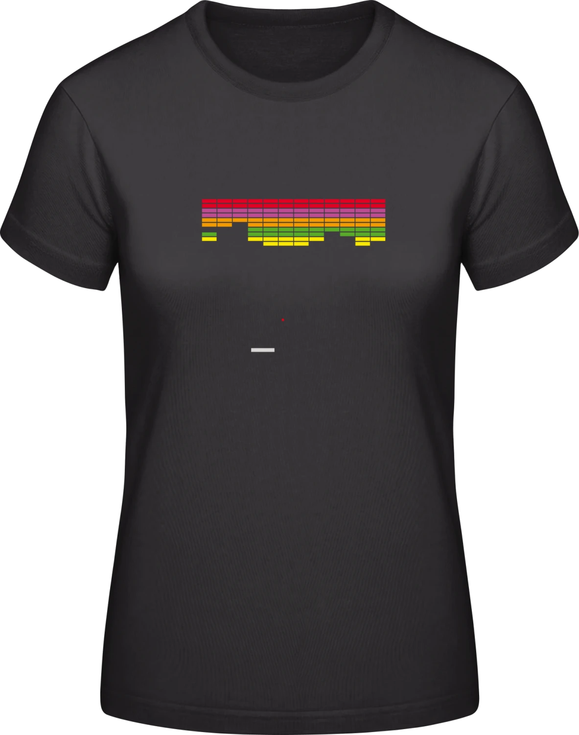 Blocks - Black #E190 women T-Shirt - Front