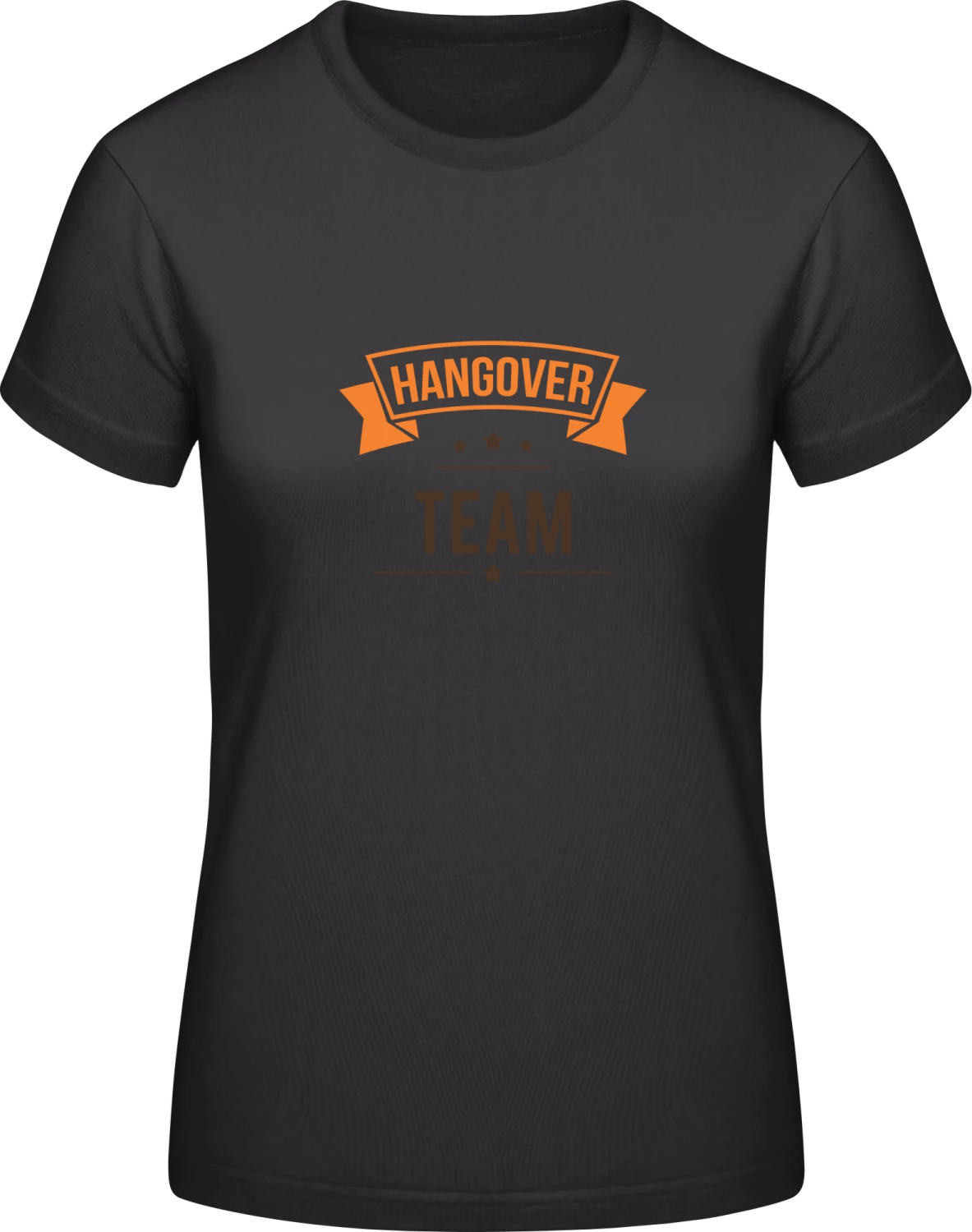 Hangover Team - Black #E190 women T-Shirt - Front