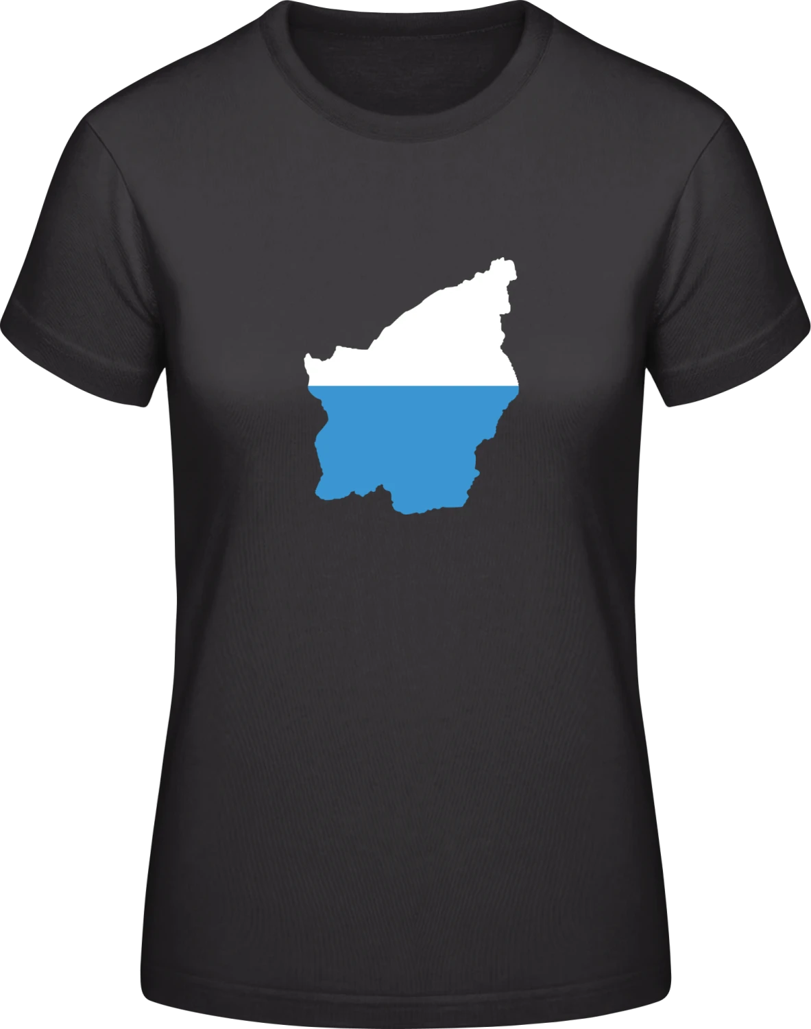 San Marino - Black #E190 women T-Shirt - Front