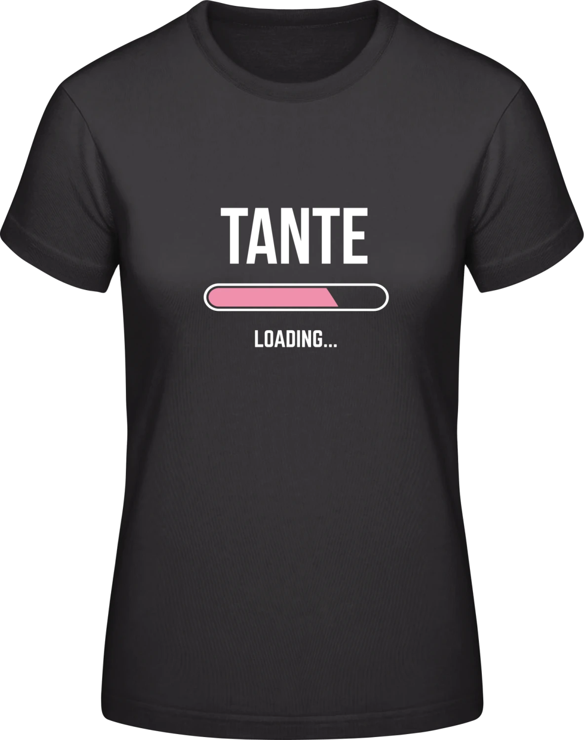 Loading Tante - Black #E190 women T-Shirt - Front