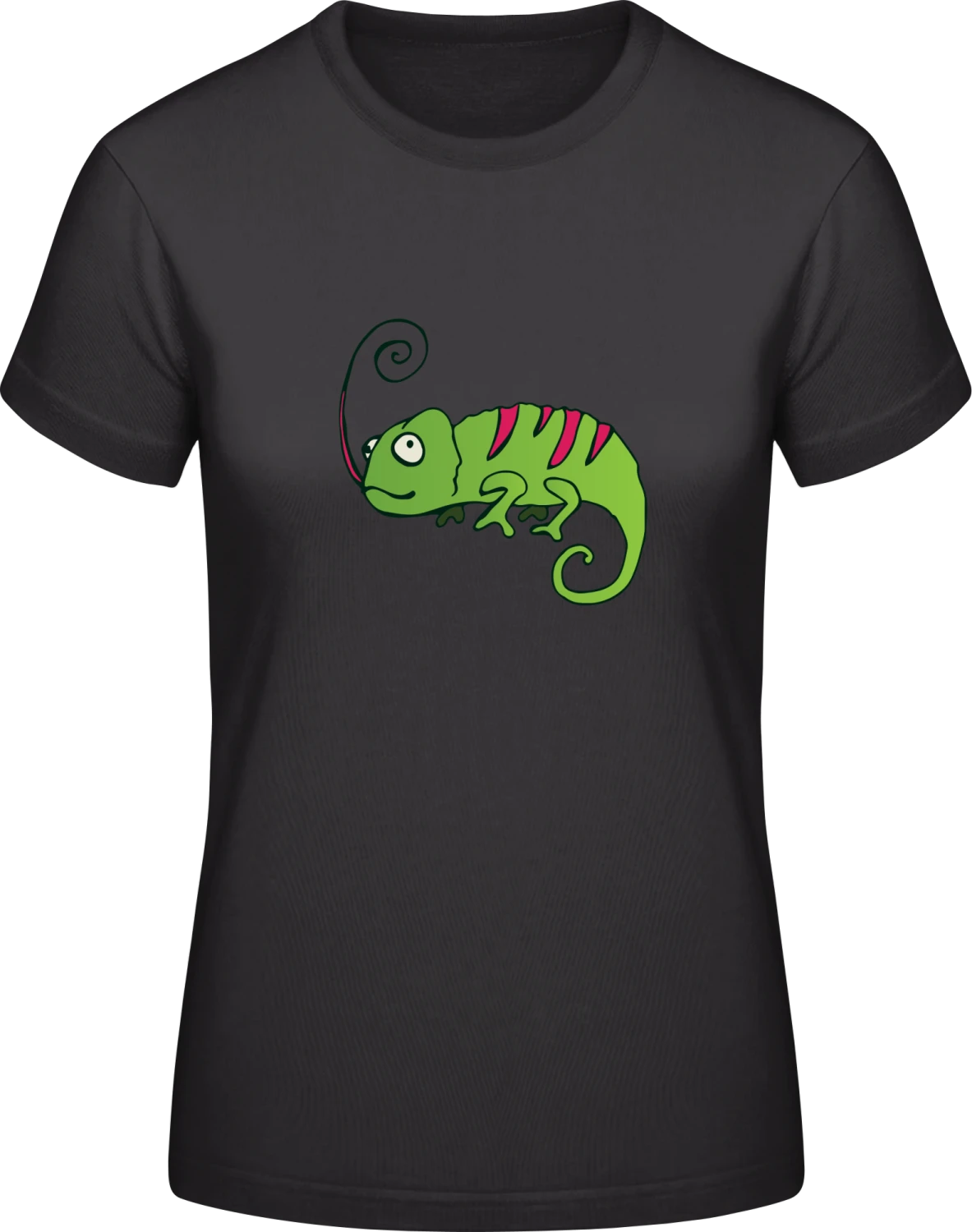 Cameleon - Black #E190 women T-Shirt - Front