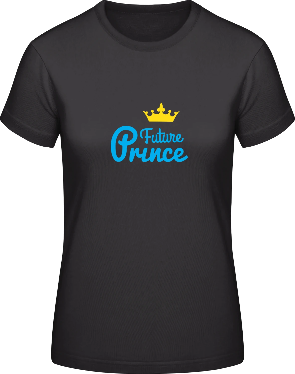 Future Prince - Black #E190 women T-Shirt - Front