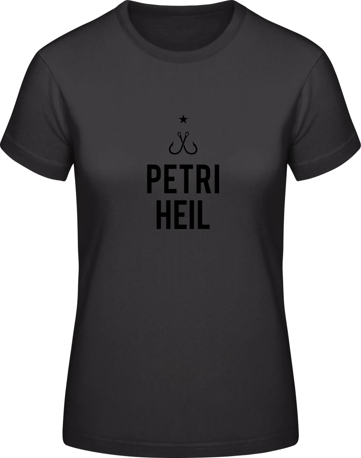 Petri Heil - Black #E190 women T-Shirt - Front