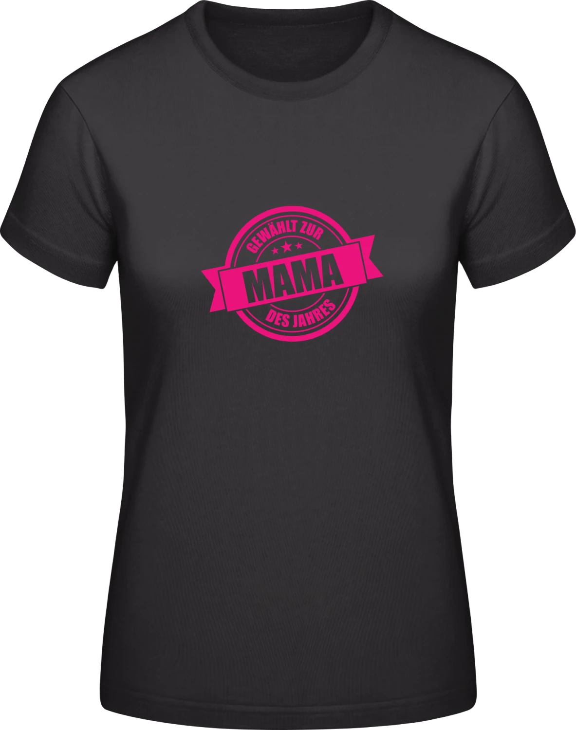 Gewählt zur mama des jahres - Black #E190 women T-Shirt - Front