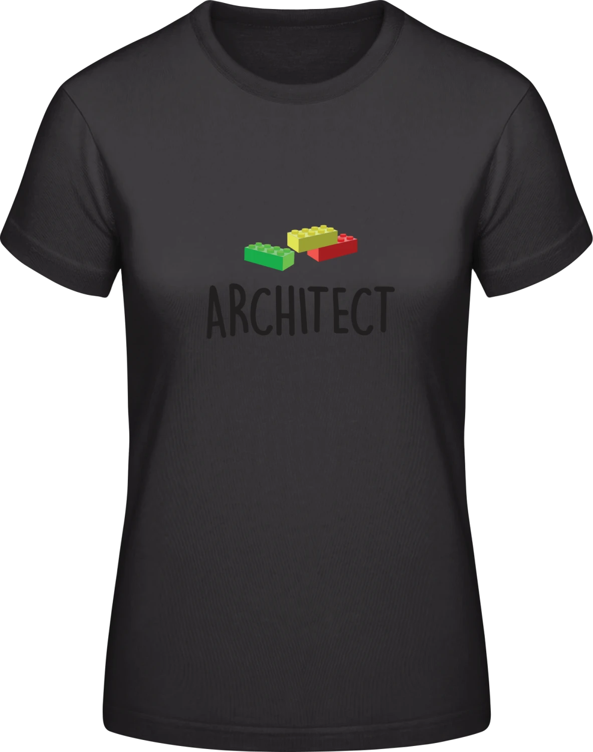 Architect To Be - Black #E190 women T-Shirt - Front