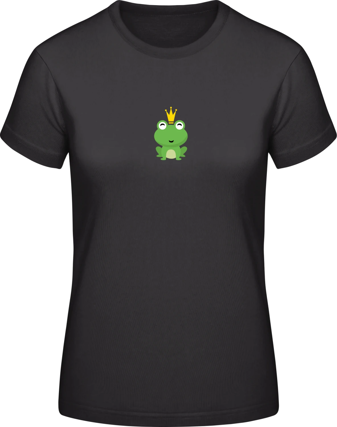 Froschkönig - Black #E190 women T-Shirt - Front