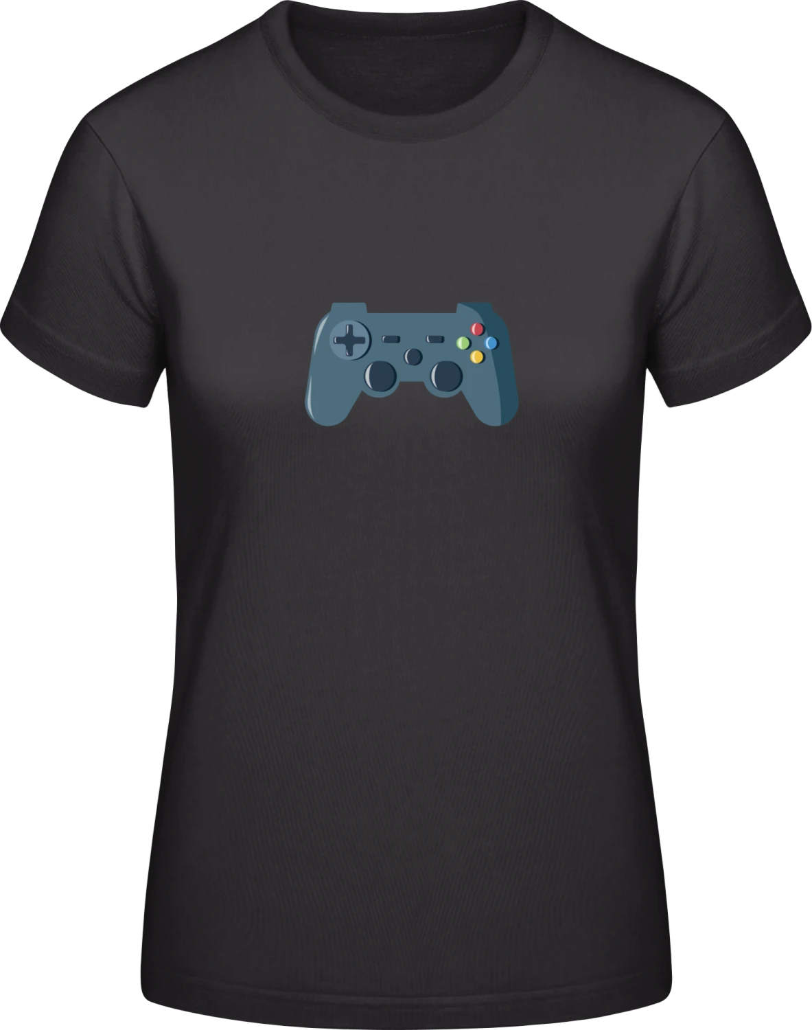 Gaming Controller - Black #E190 women T-Shirt - Front