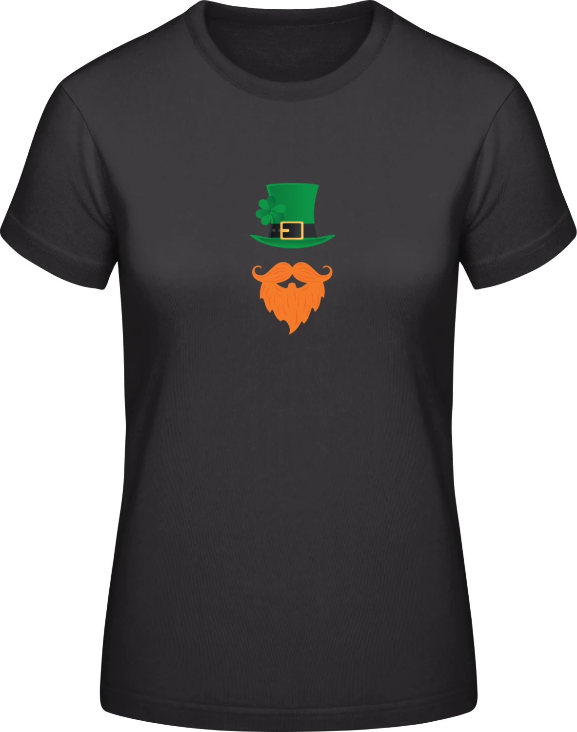 Gnome Outfit - Black #E190 women T-Shirt - Front