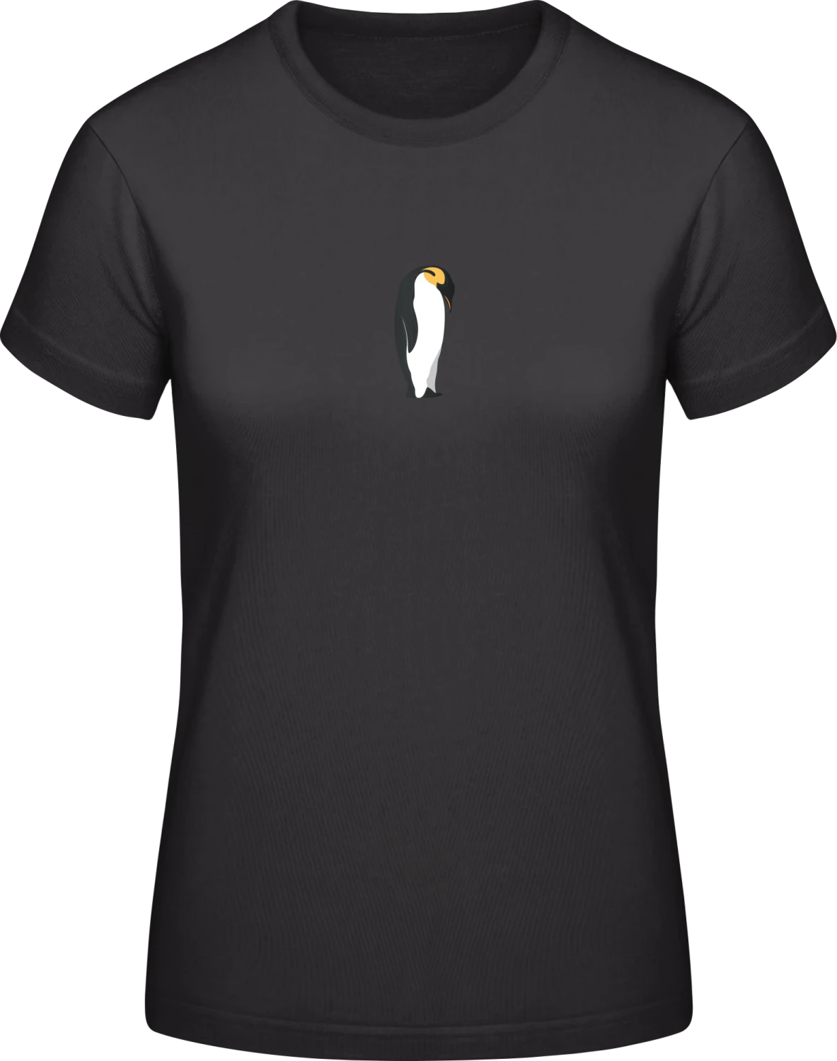 King Penguin - Black #E190 women T-Shirt - Front