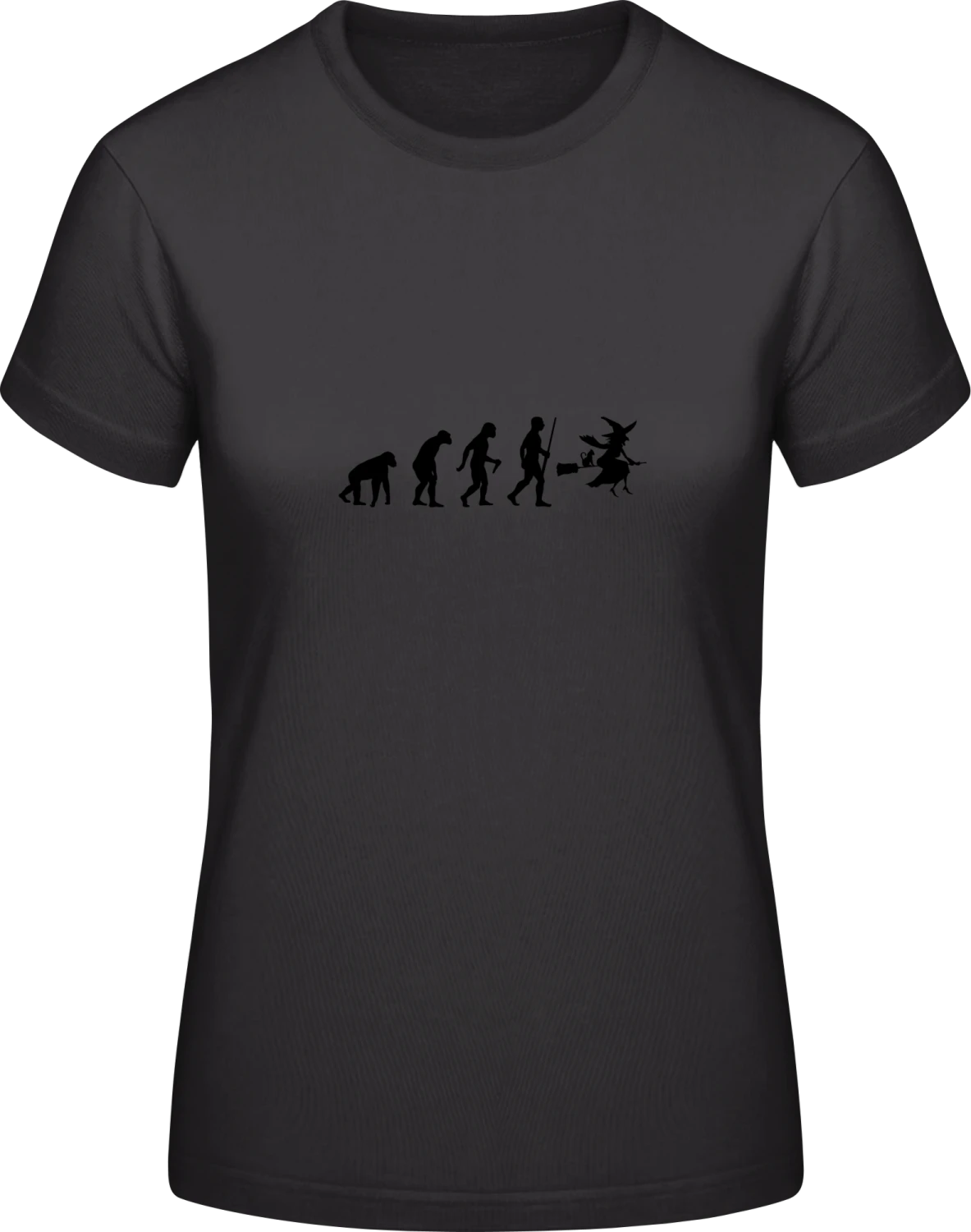 Witch Evolution - Black #E190 women T-Shirt - Front