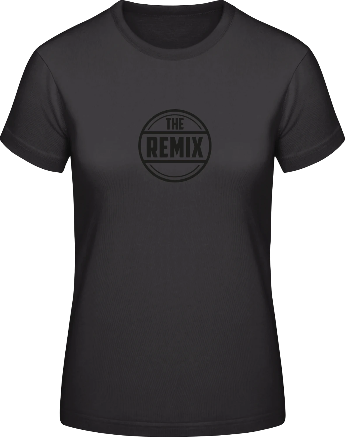 The Remix Dad And Son - Black #E190 women T-Shirt - Front