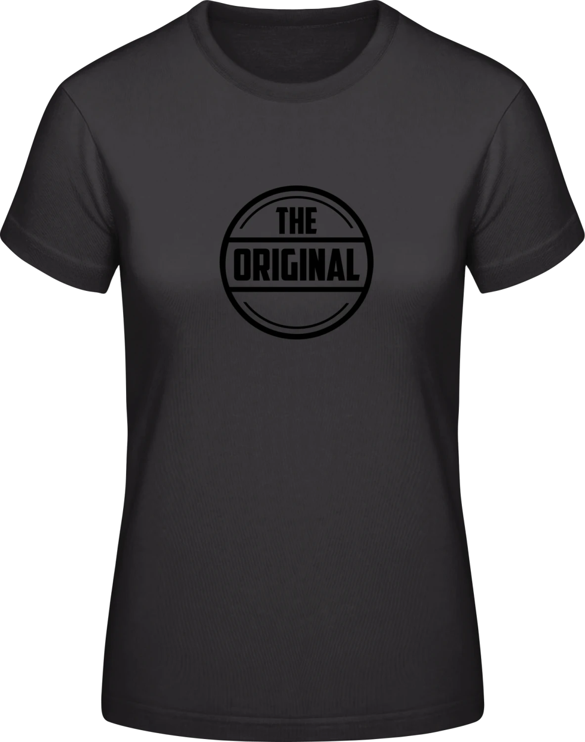 The Original Dad And Son - Black #E190 women T-Shirt - Front