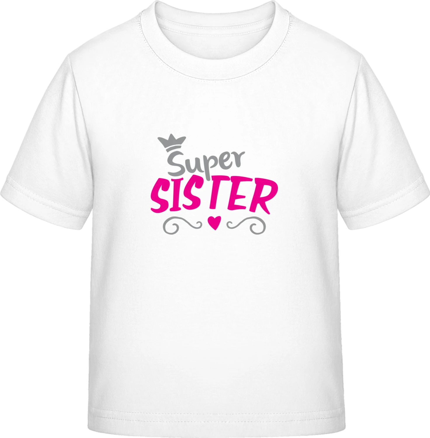 Super Sister Princess - White Exact 190 Kids - Front