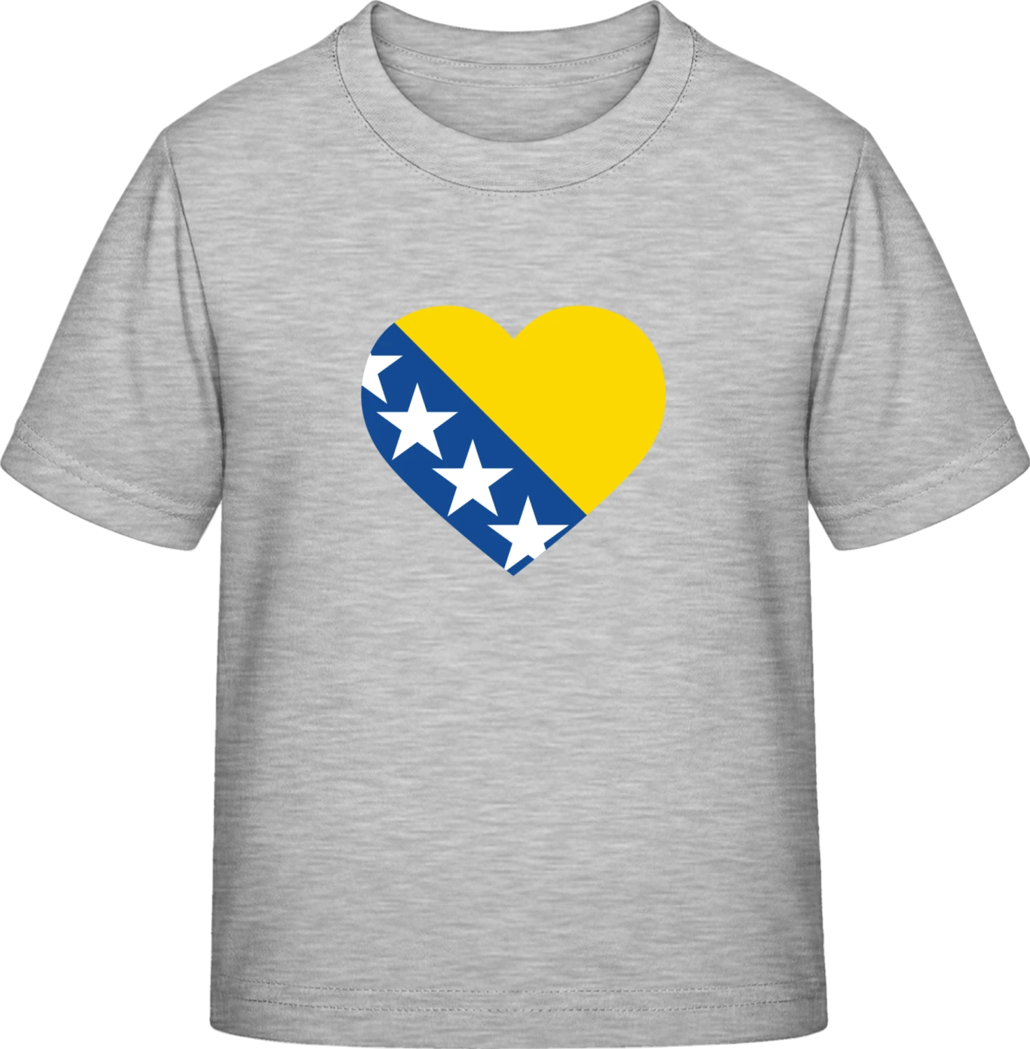 Bosnia Heart - Sky Grey Exact 190 Kids - Front