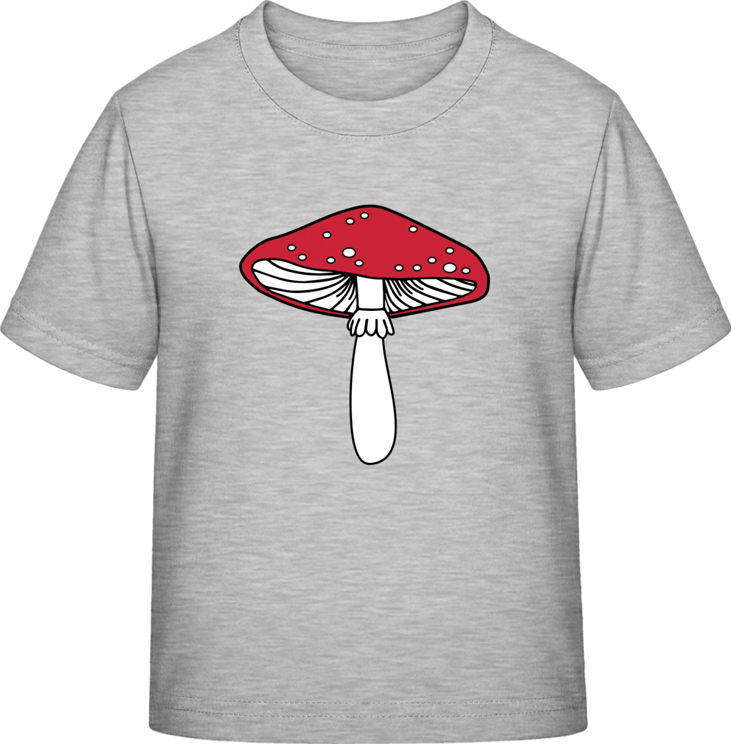 Red Mushroom - Sky Grey Exact 190 Kids - Front