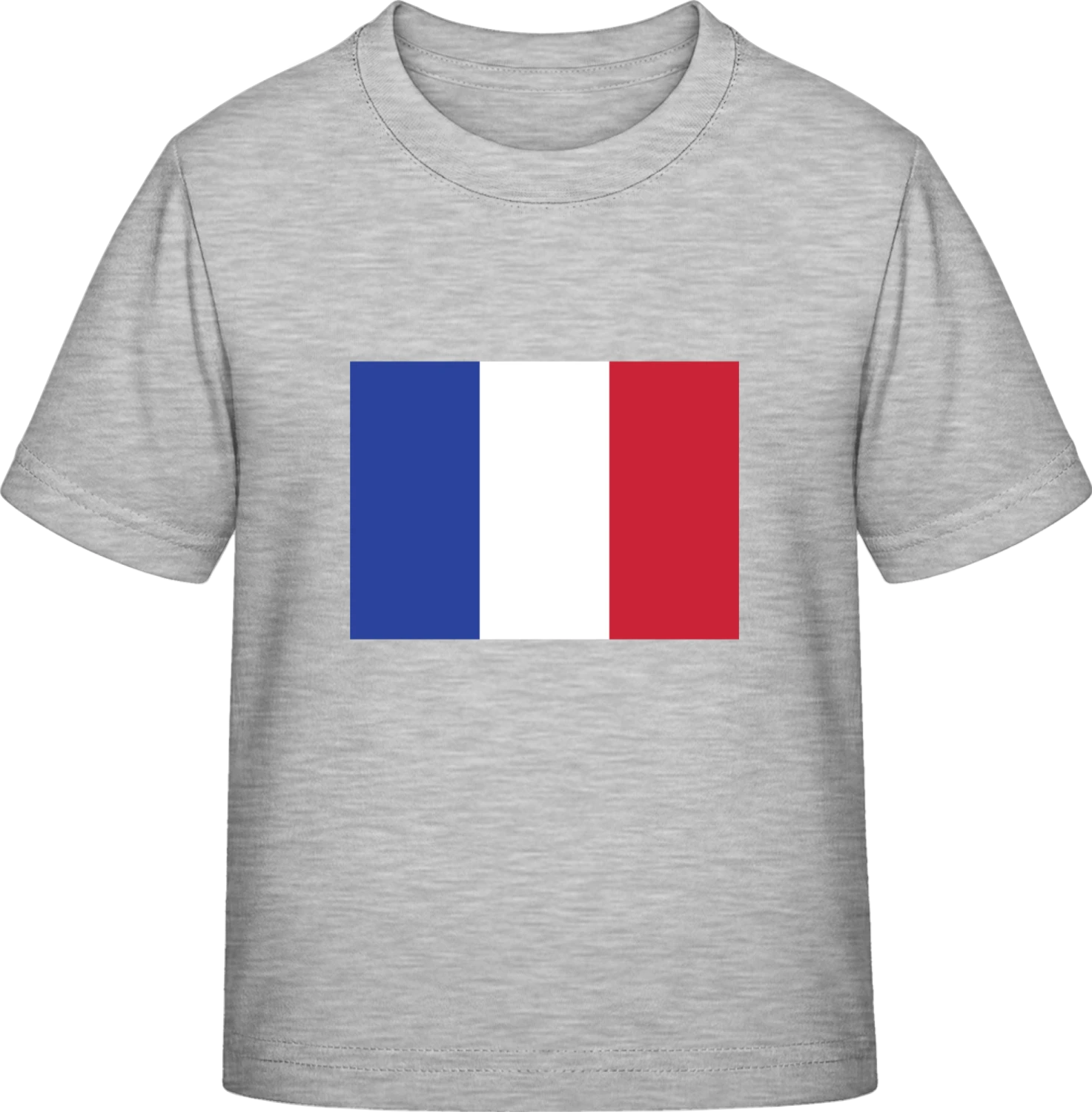 France Flag - Sky Grey Exact 190 Kids - Front