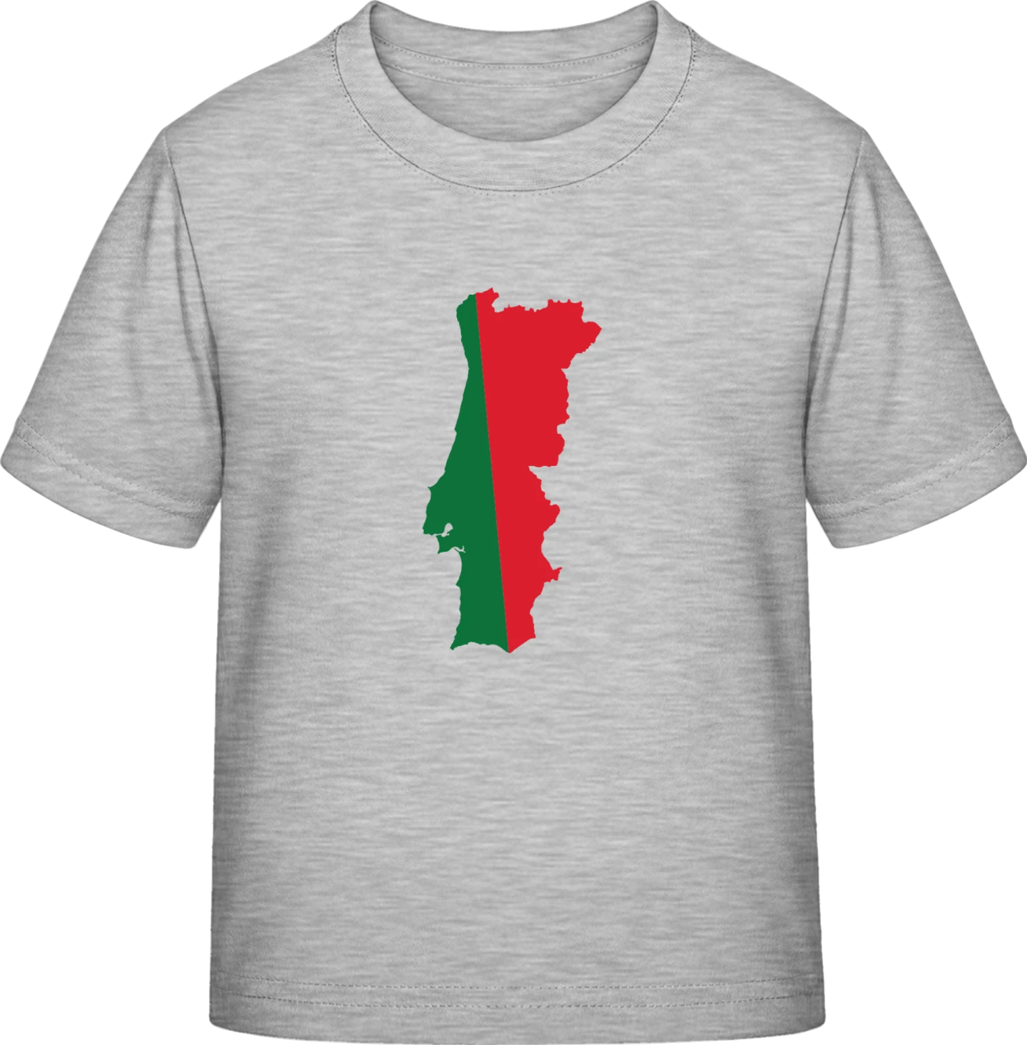 Portugal Flag - Sky Grey Exact 190 Kids - Front