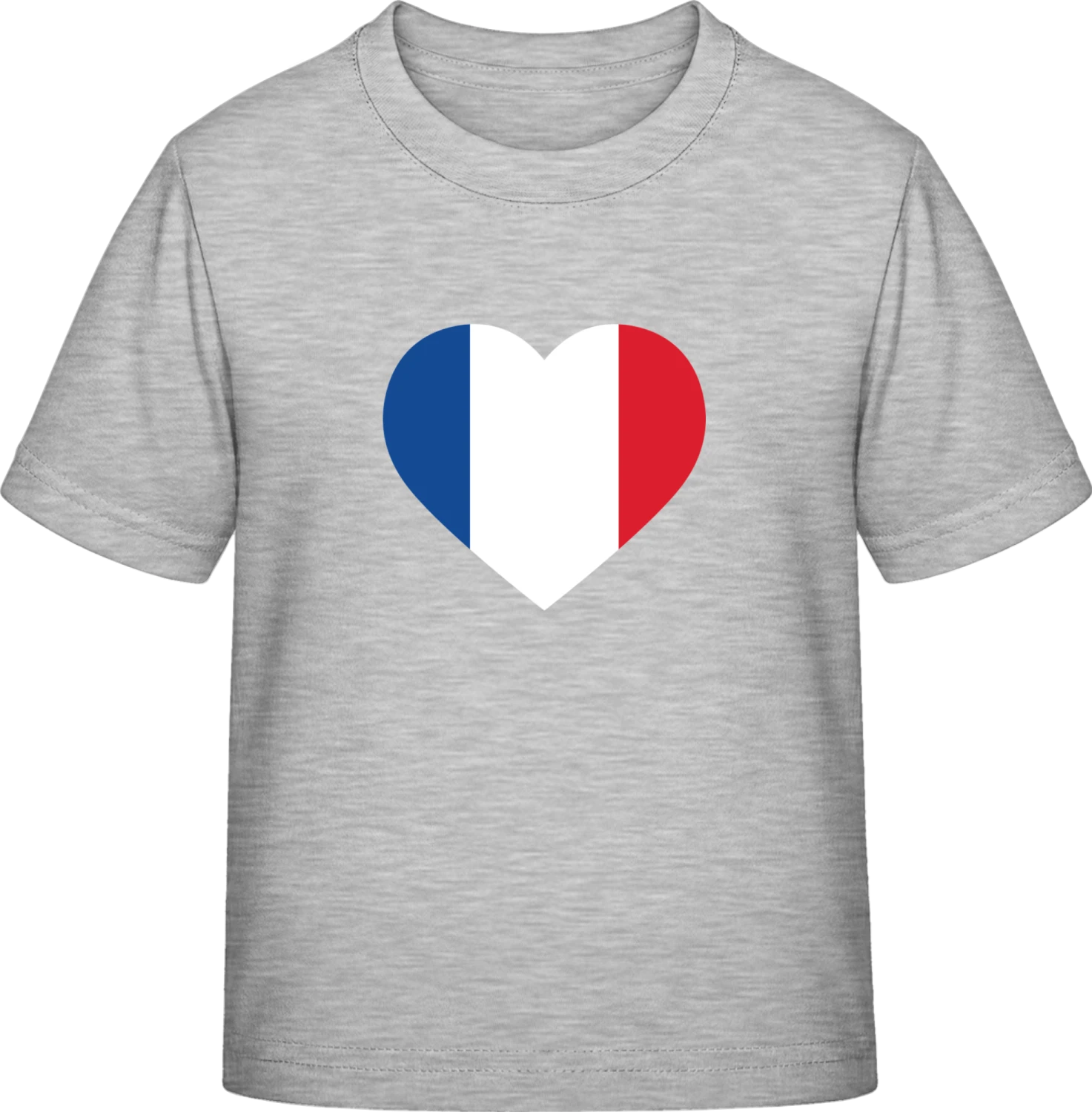 France Heart - Sky Grey Exact 190 Kids - Front