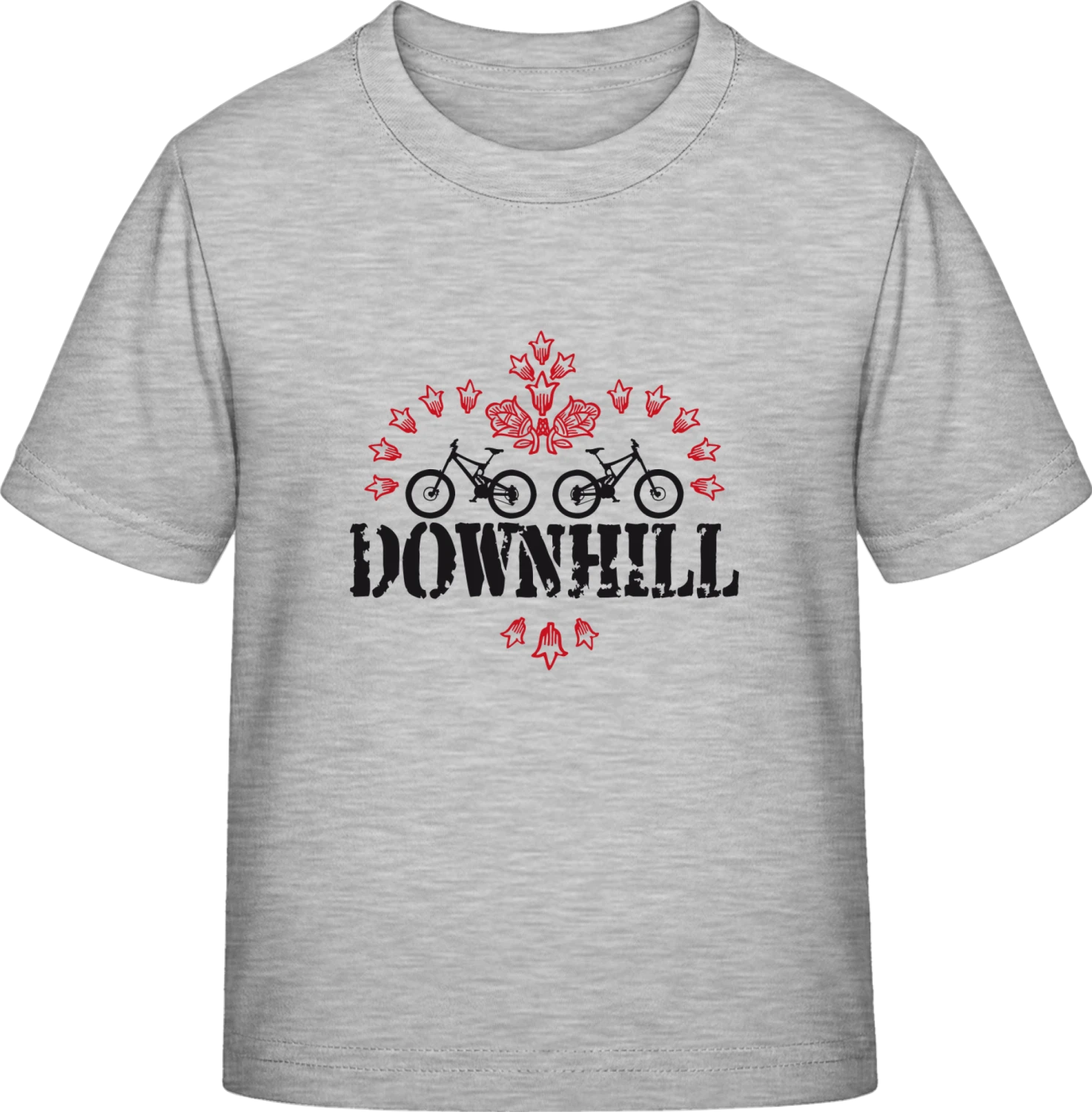 Downhill - Sky Grey Exact 190 Kids - Front