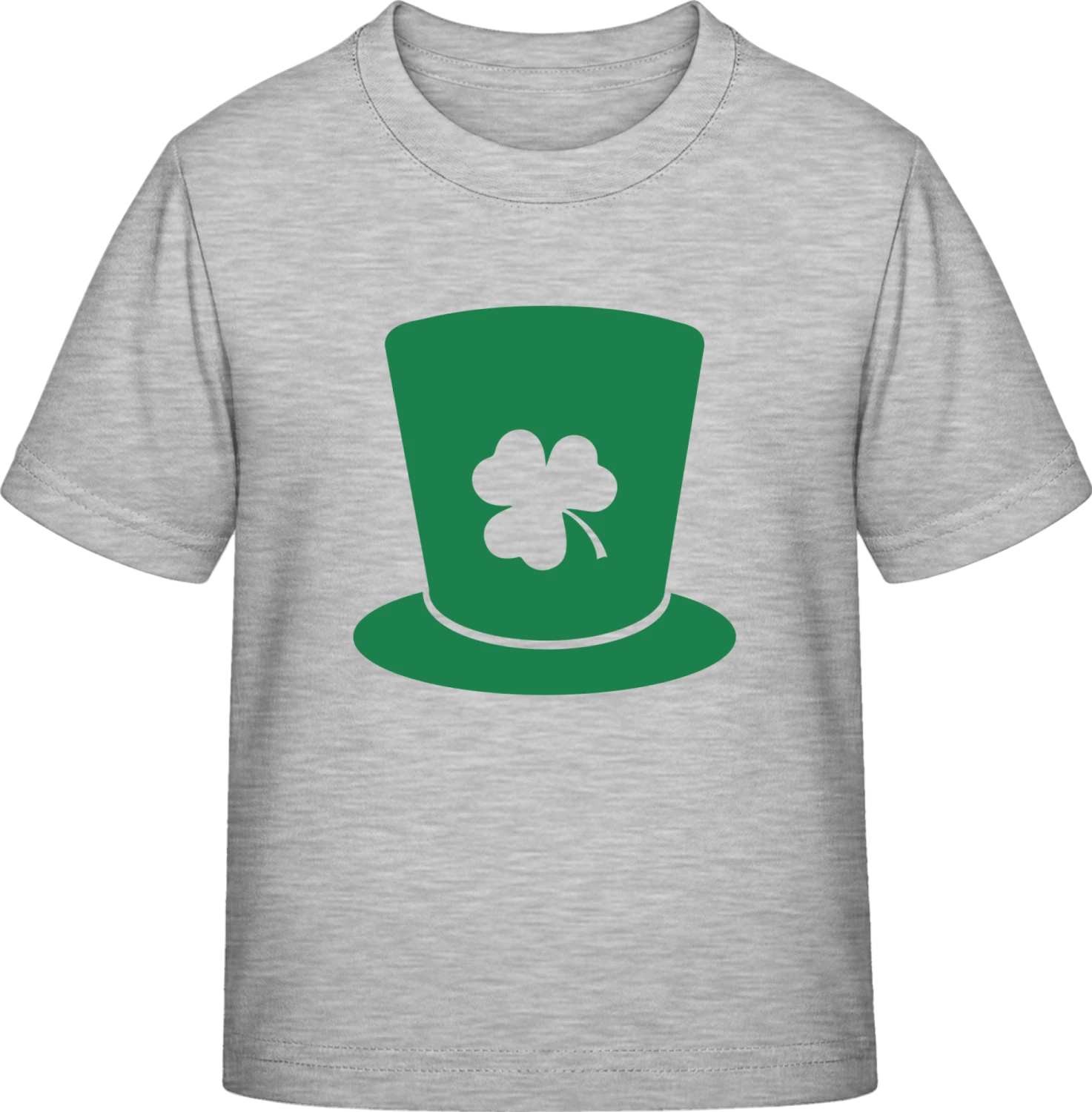 St. Patricks Day Hat - Sky Grey Exact 190 Kids - Front