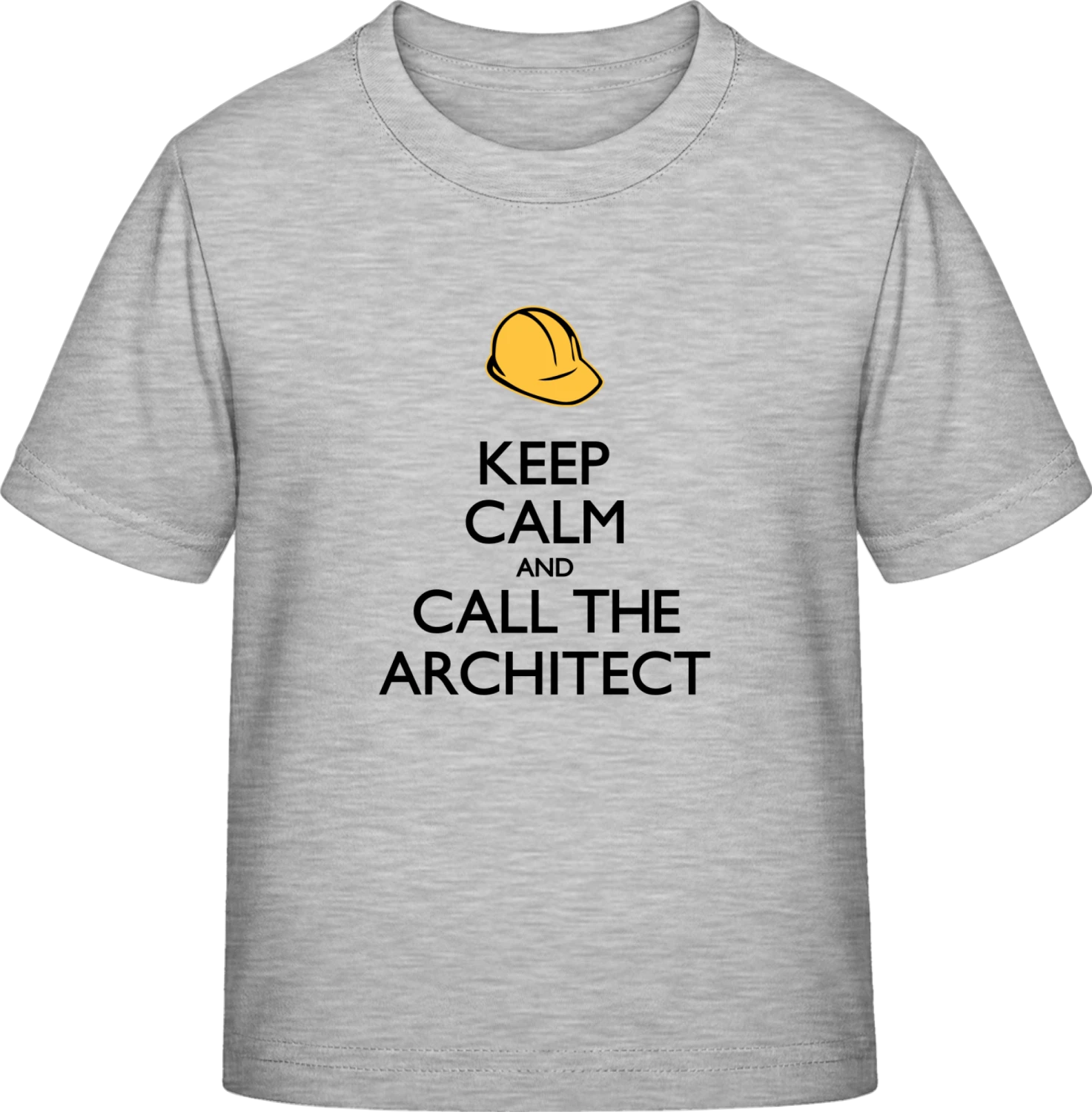 Keep Calm And Call The Architect - Sky Grey Exact 190 Kids - Front