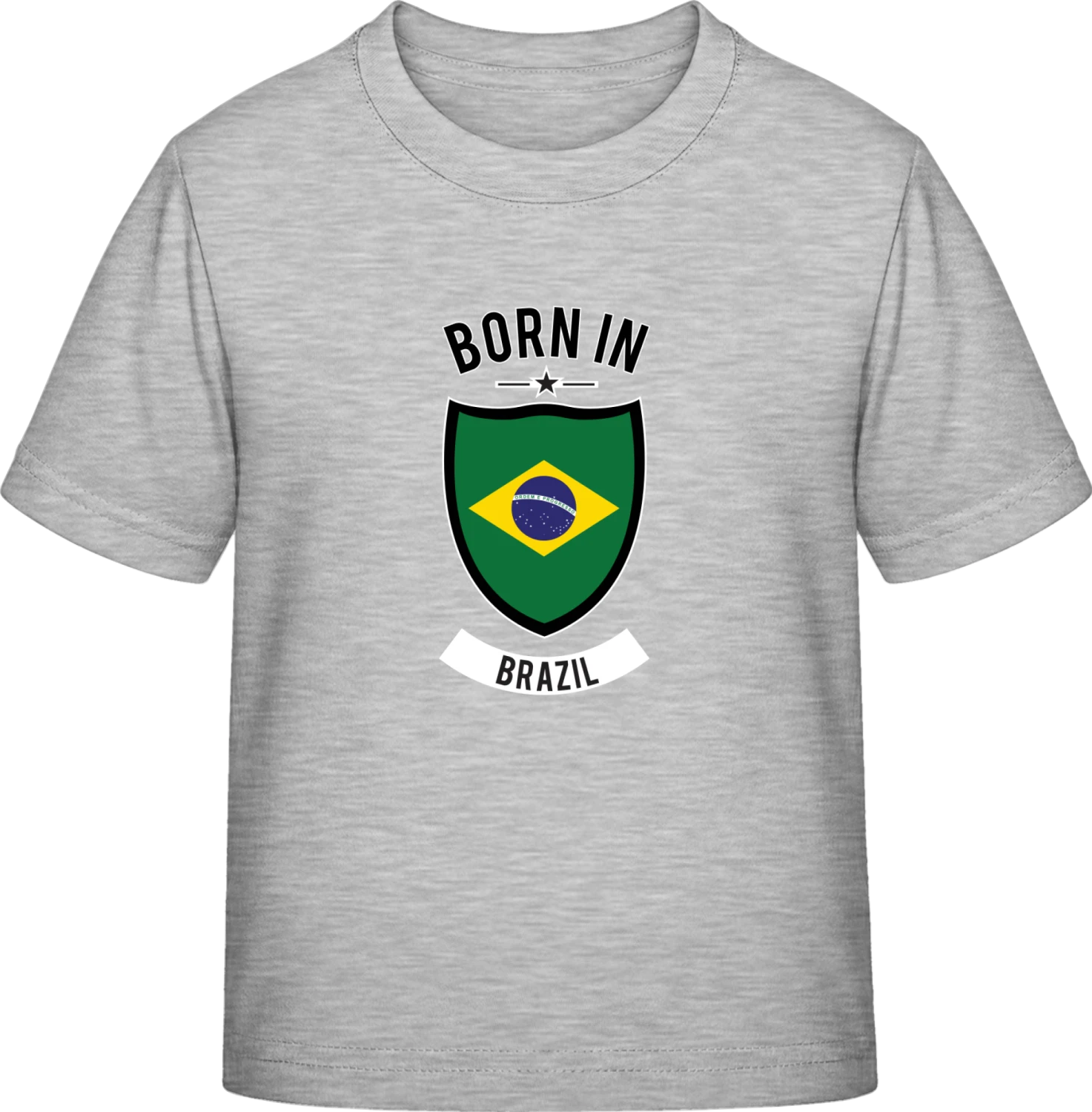 Born in Brazil - Sky Grey Exact 190 Kids - Front