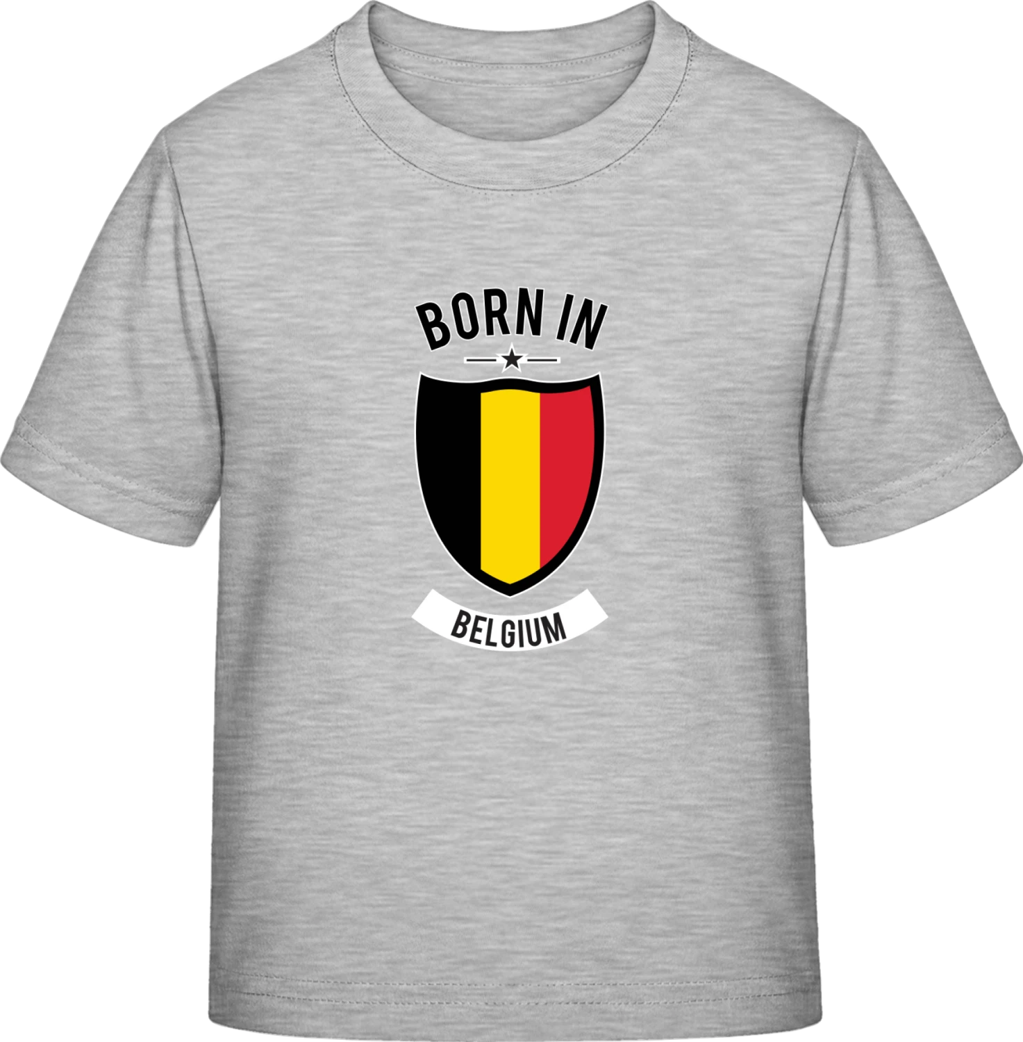 Born in Belgium - Sky Grey Exact 190 Kids - Front