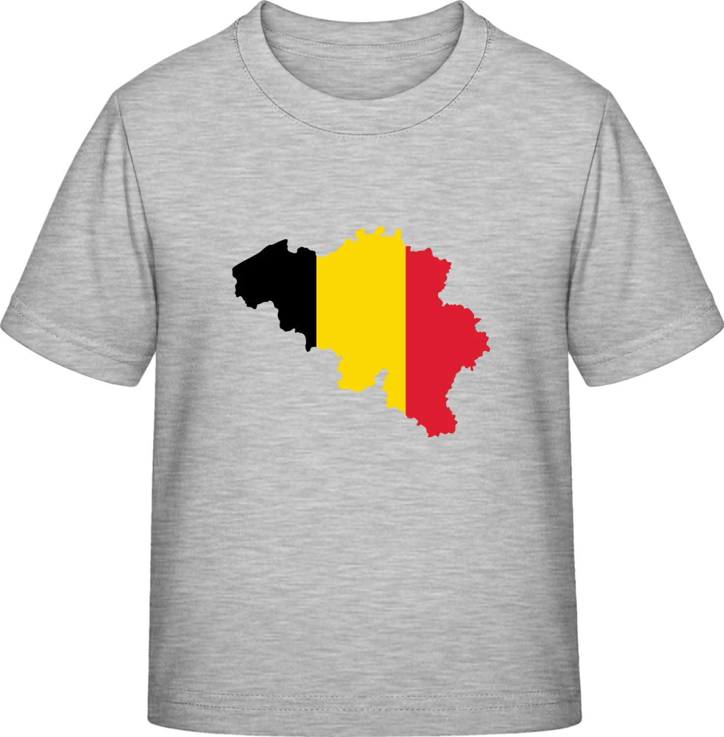 Belgium Map - Sky Grey Exact 190 Kids - Front