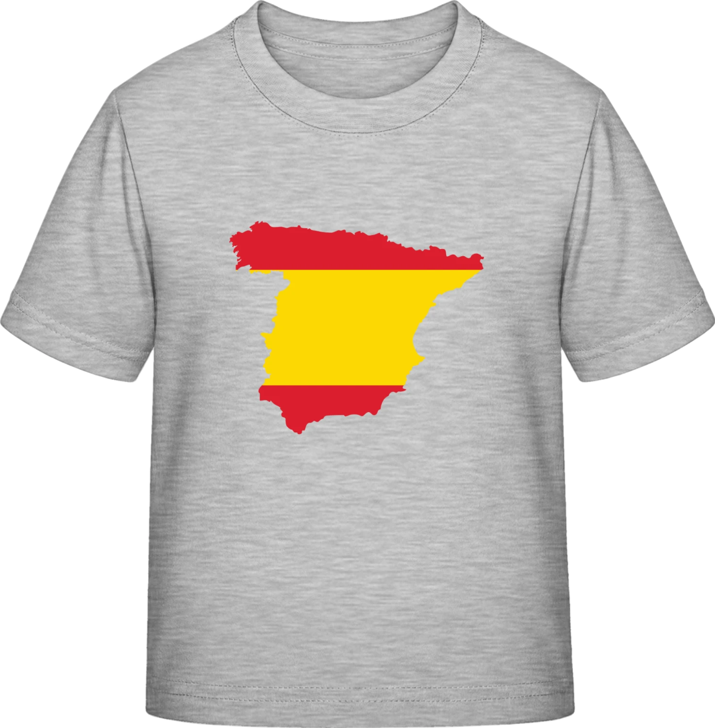 Spain Map - Sky Grey Exact 190 Kids - Front