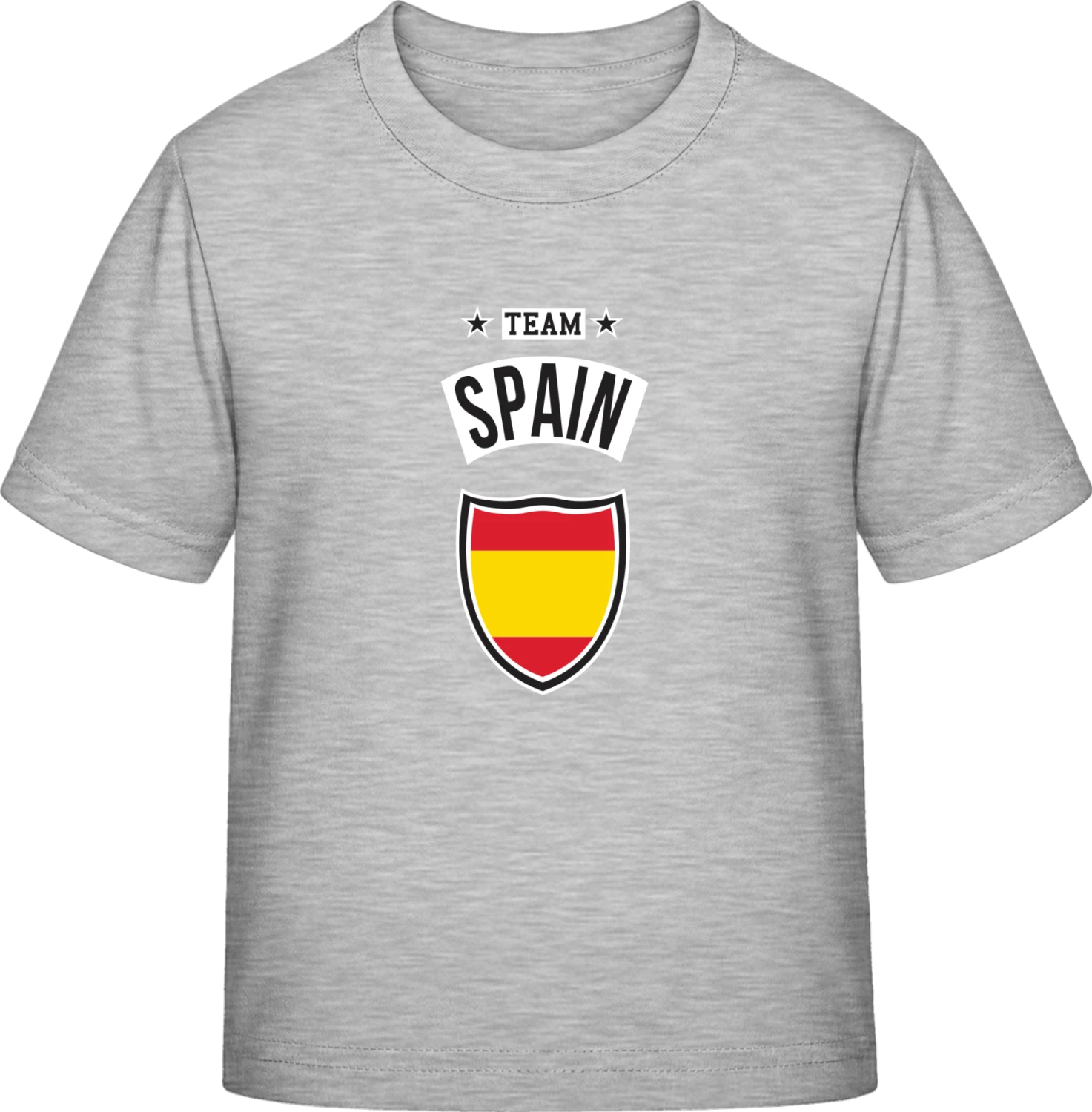 Team Spain - Sky Grey Exact 190 Kids - Front