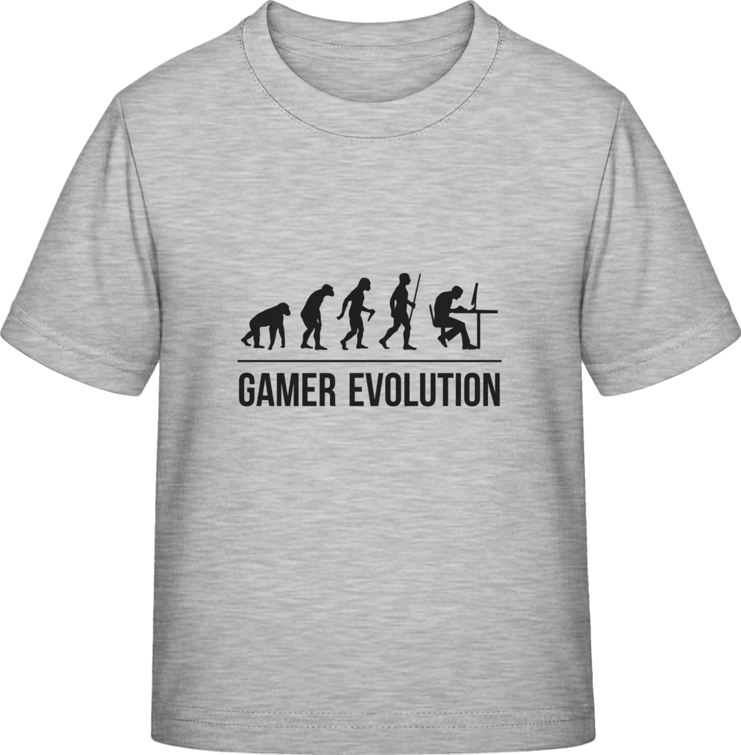 Gamer Evolution - Sky Grey Exact 190 Kids - Front