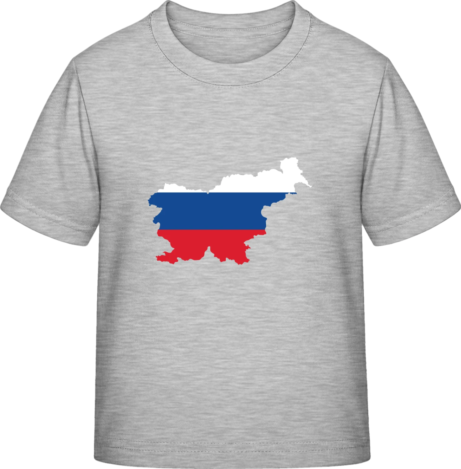 Slovenia Map - Sky Grey Exact 190 Kids - Front